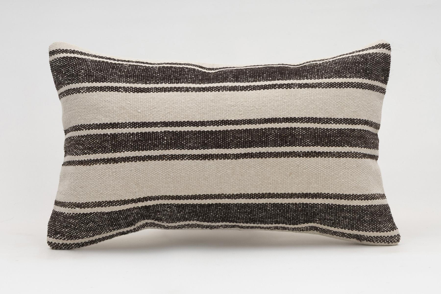 12x20 inches (30x50 cm) Kilim Pillow | KILIM WHOLESALE - Vintage Handmade Pillows - Vintage Handmade Kilim Rugs - It is 100% wool. Artistic and historical rugs. Old handwoven rugs. - Online hand woven rugs and kilim cushions sales. Shipping to a