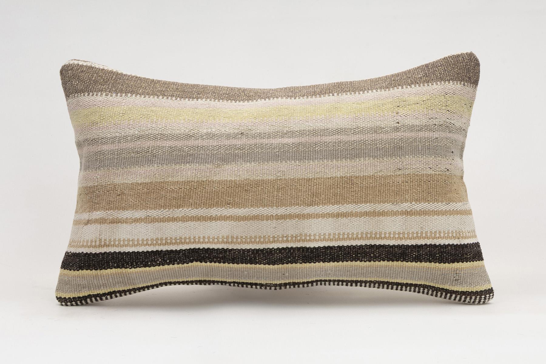 12x20 inches (30x50 cm) Kilim Pillow | KILIM WHOLESALE - Vintage Handmade Pillows - Vintage Handmade Kilim Rugs - It is 100% wool. Artistic and historical rugs. Old handwoven rugs. - Online hand woven rugs and kilim cushions sales. Shipping to a