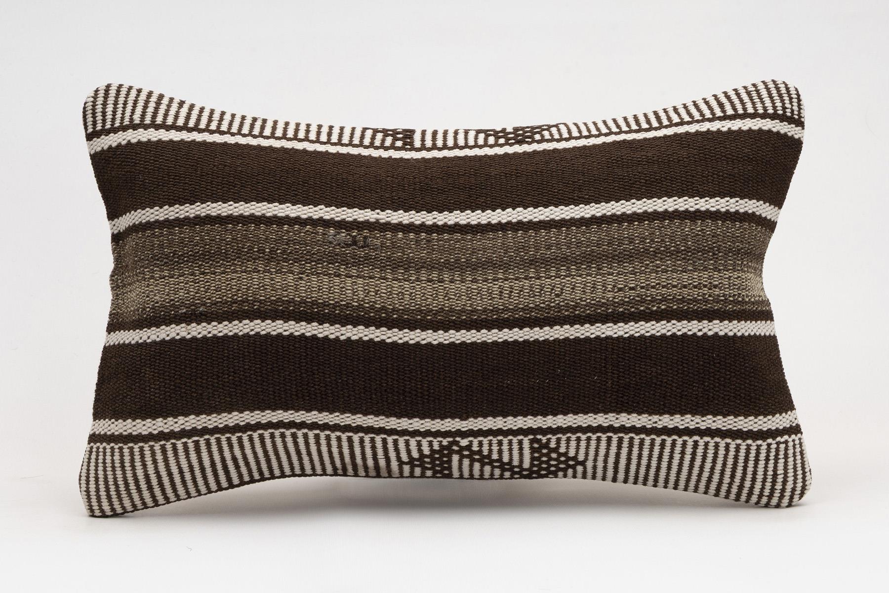 12x20 inches (30x50 cm) Kilim Pillow | KILIM WHOLESALE - Vintage Handmade Pillows - Vintage Handmade Kilim Rugs - It is 100% wool. Artistic and historical rugs. Old handwoven rugs. - Online hand woven rugs and kilim cushions sales. Shipping to a