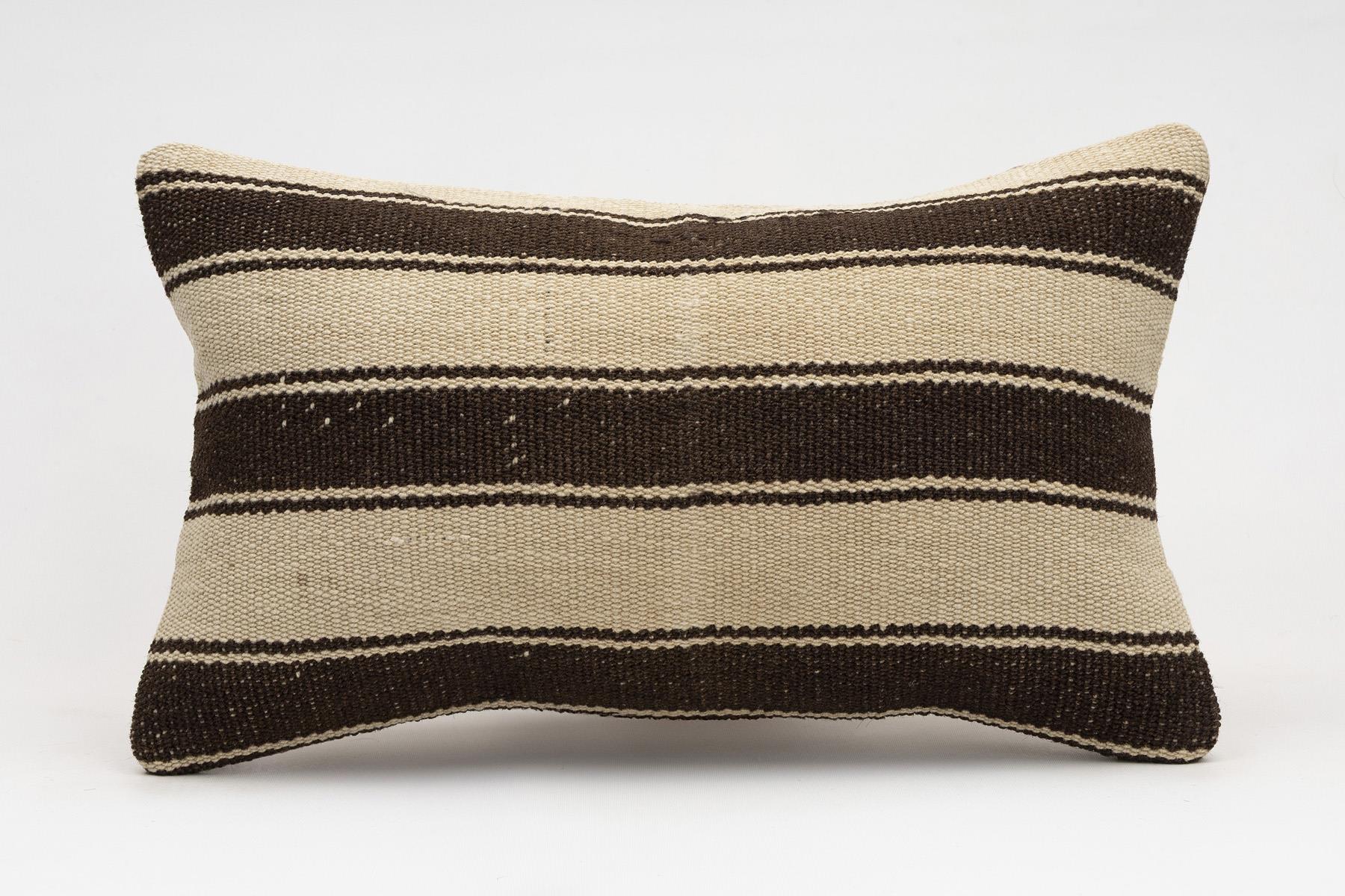 12x20 inches (30x50 cm) Kilim Pillow | KILIM WHOLESALE - Vintage Handmade Pillows - Vintage Handmade Kilim Rugs - It is 100% wool. Artistic and historical rugs. Old handwoven rugs. - Online hand woven rugs and kilim cushions sales. Shipping to a