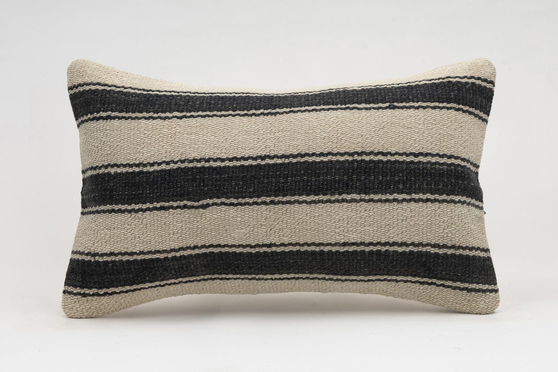 12x20 inches (30x50 cm) Kilim Pillow | KILIM WHOLESALE - Vintage Handmade Pillows - Vintage Handmade Kilim Rugs - It is 100% wool. Artistic and historical rugs. Old handwoven rugs. - Online hand woven rugs and kilim cushions sales. Shipping to a