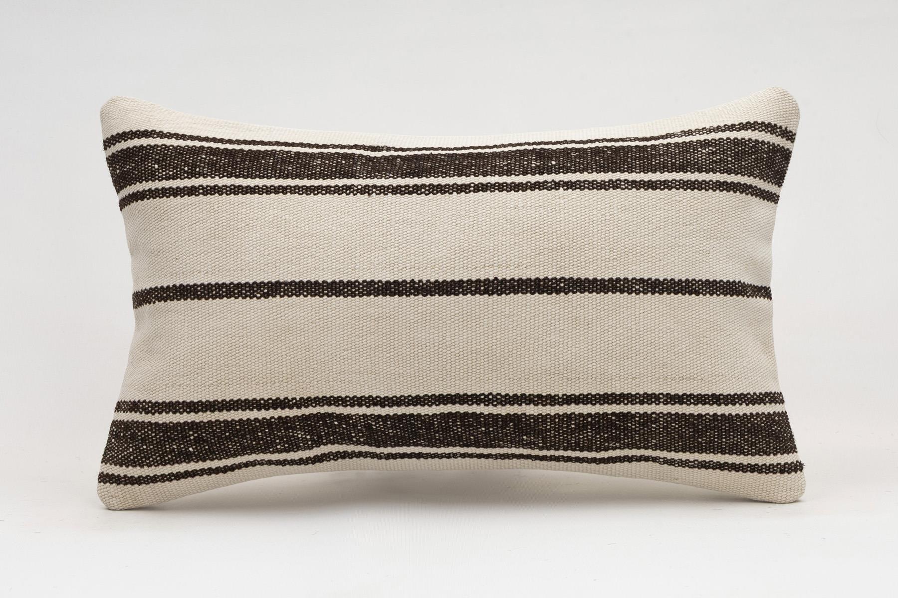 12x20 inches (30x50 cm) Kilim Pillow | KILIM WHOLESALE - Vintage Handmade Pillows - Vintage Handmade Kilim Rugs - It is 100% wool. Artistic and historical rugs. Old handwoven rugs. - Online hand woven rugs and kilim cushions sales. Shipping to a