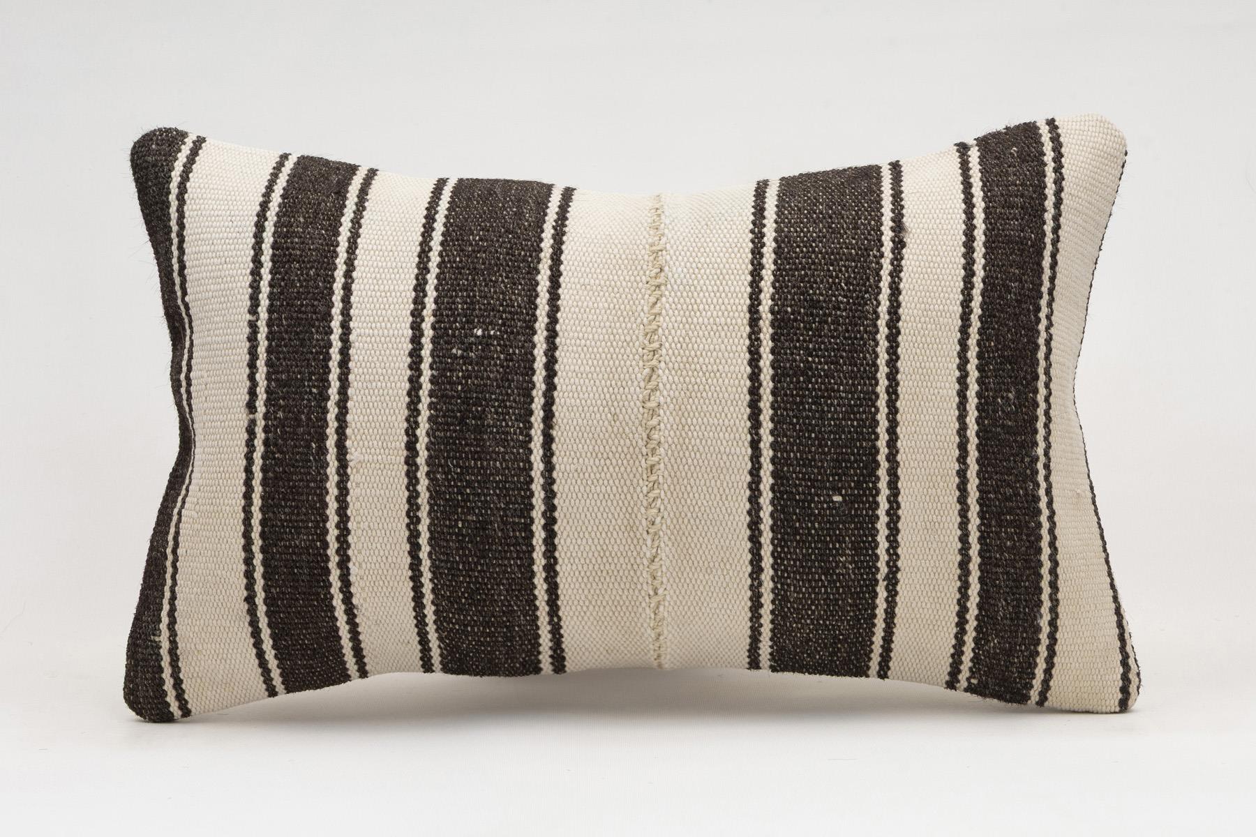 12x20 inches (30x50 cm) Kilim Pillow | KILIM WHOLESALE - Vintage Handmade Pillows - Vintage Handmade Kilim Rugs - It is 100% wool. Artistic and historical rugs. Old handwoven rugs. - Online hand woven rugs and kilim cushions sales. Shipping to a