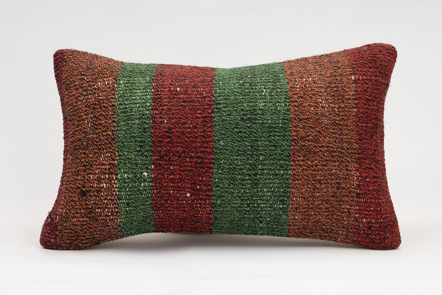 12x20 inches (30x50 cm) Kilim Pillow | KILIM WHOLESALE - Vintage Handmade Pillows - Vintage Handmade Kilim Rugs - It is 100% wool. Artistic and historical rugs. Old handwoven rugs. - Online hand woven rugs and kilim cushions sales. Shipping to a