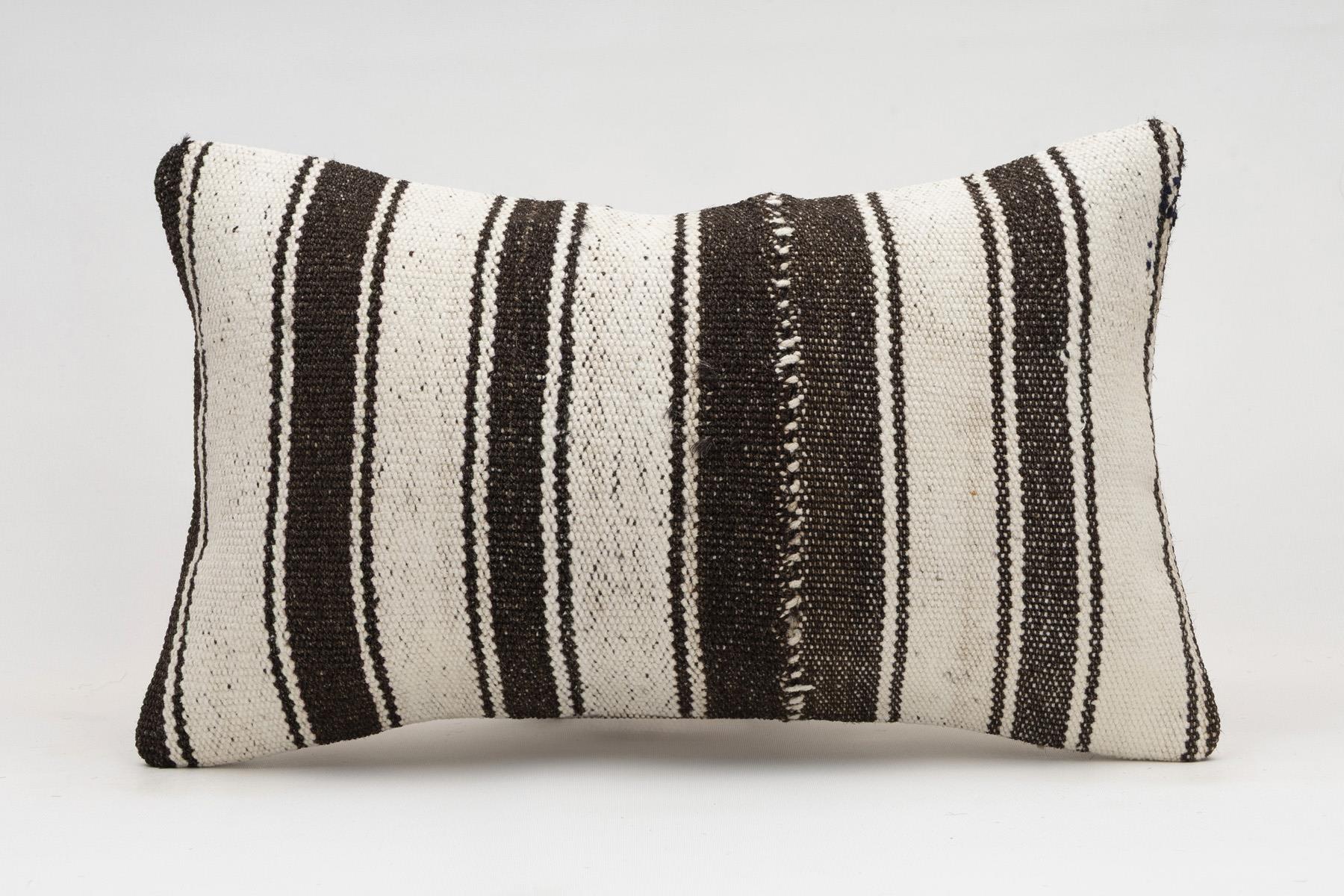 12x20 inches (30x50 cm) Kilim Pillow | KILIM WHOLESALE - Vintage Handmade Pillows - Vintage Handmade Kilim Rugs - It is 100% wool. Artistic and historical rugs. Old handwoven rugs. - Online hand woven rugs and kilim cushions sales. Shipping to a