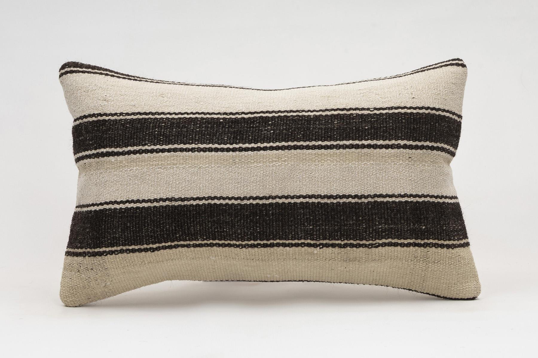 12x20 inches (30x50 cm) Kilim Pillow | KILIM WHOLESALE - Vintage Handmade Pillows - Vintage Handmade Kilim Rugs - It is 100% wool. Artistic and historical rugs. Old handwoven rugs. - Online hand woven rugs and kilim cushions sales. Shipping to a