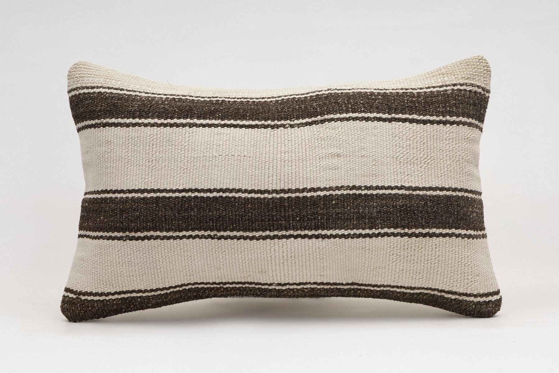 12x20 inches (30x50 cm) Kilim Pillow | KILIM WHOLESALE - Vintage Handmade Pillows - Vintage Handmade Kilim Rugs - It is 100% wool. Artistic and historical rugs. Old handwoven rugs. - Online hand woven rugs and kilim cushions sales. Shipping to a