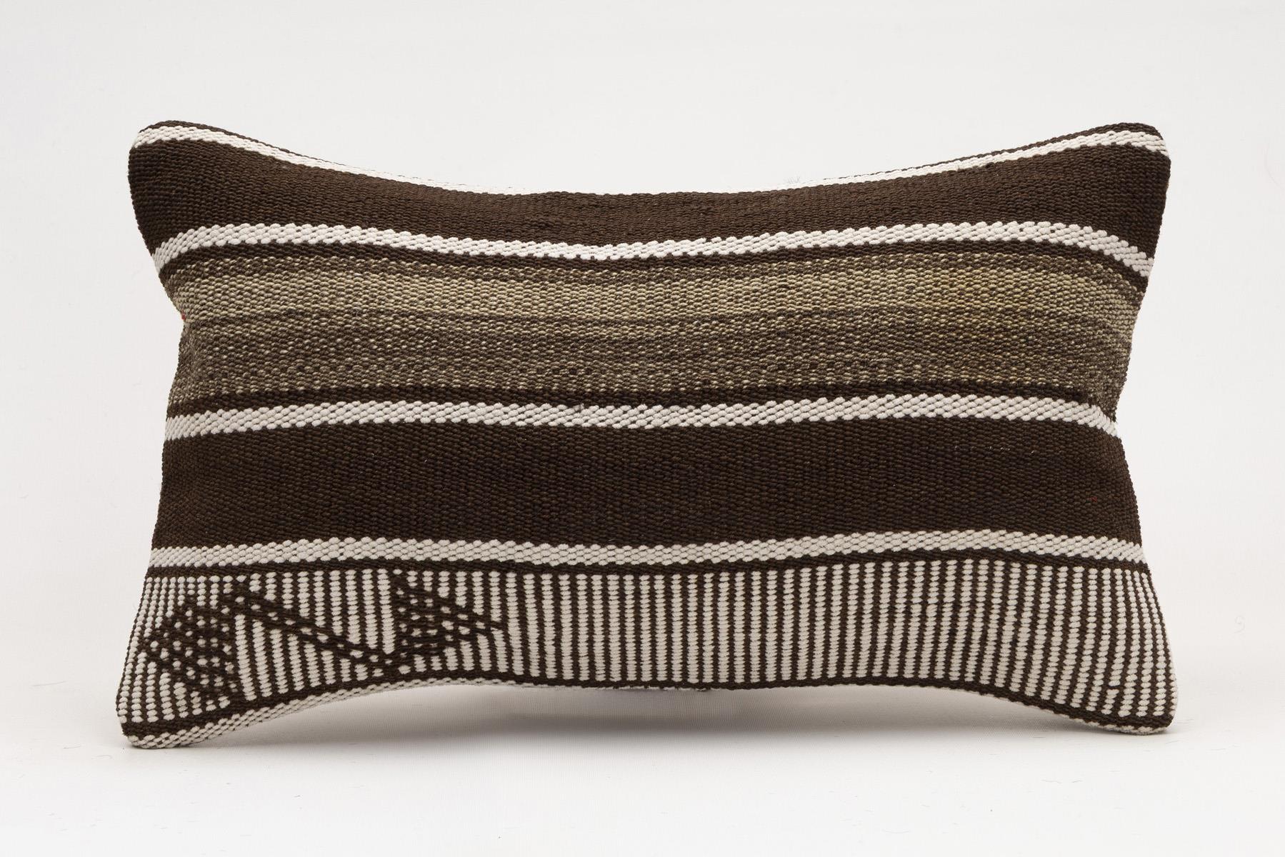 12x20 inches (30x50 cm) Kilim Pillow | KILIM WHOLESALE - Vintage Handmade Pillows - Vintage Handmade Kilim Rugs - It is 100% wool. Artistic and historical rugs. Old handwoven rugs. - Online hand woven rugs and kilim cushions sales. Shipping to a