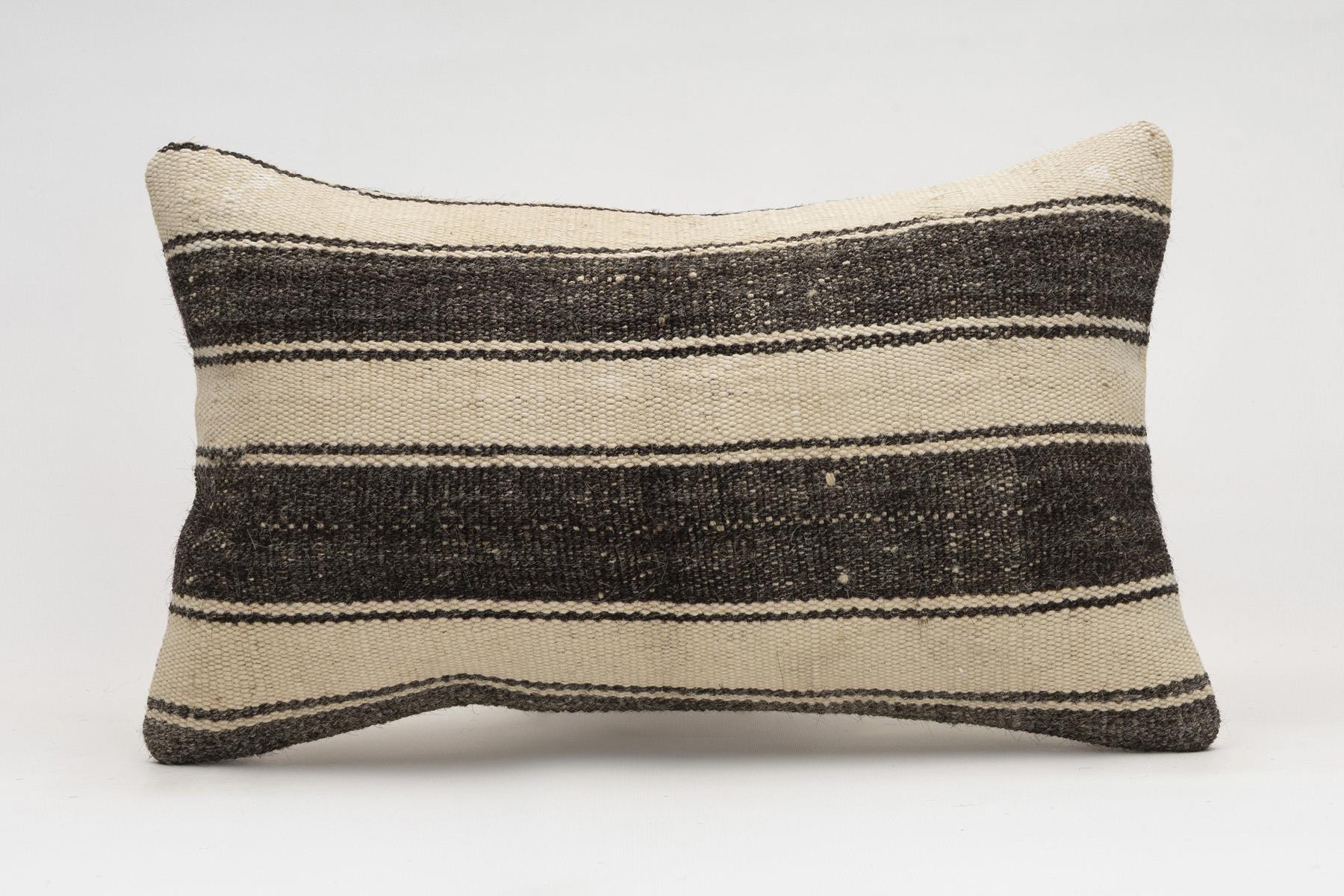 12x20 inches (30x50 cm) Kilim Pillow | KILIM WHOLESALE - Vintage Handmade Pillows - Vintage Handmade Kilim Rugs - It is 100% wool. Artistic and historical rugs. Old handwoven rugs. - Online hand woven rugs and kilim cushions sales. Shipping to a