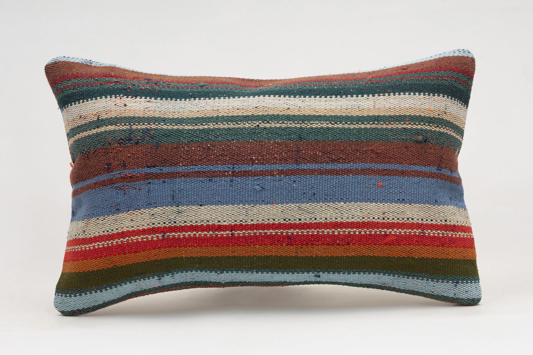12x20 inches (30x50 cm) Kilim Pillow | KILIM WHOLESALE - Vintage Handmade Pillows - Vintage Handmade Kilim Rugs - It is 100% wool. Artistic and historical rugs. Old handwoven rugs. - Online hand woven rugs and kilim cushions sales. Shipping to a