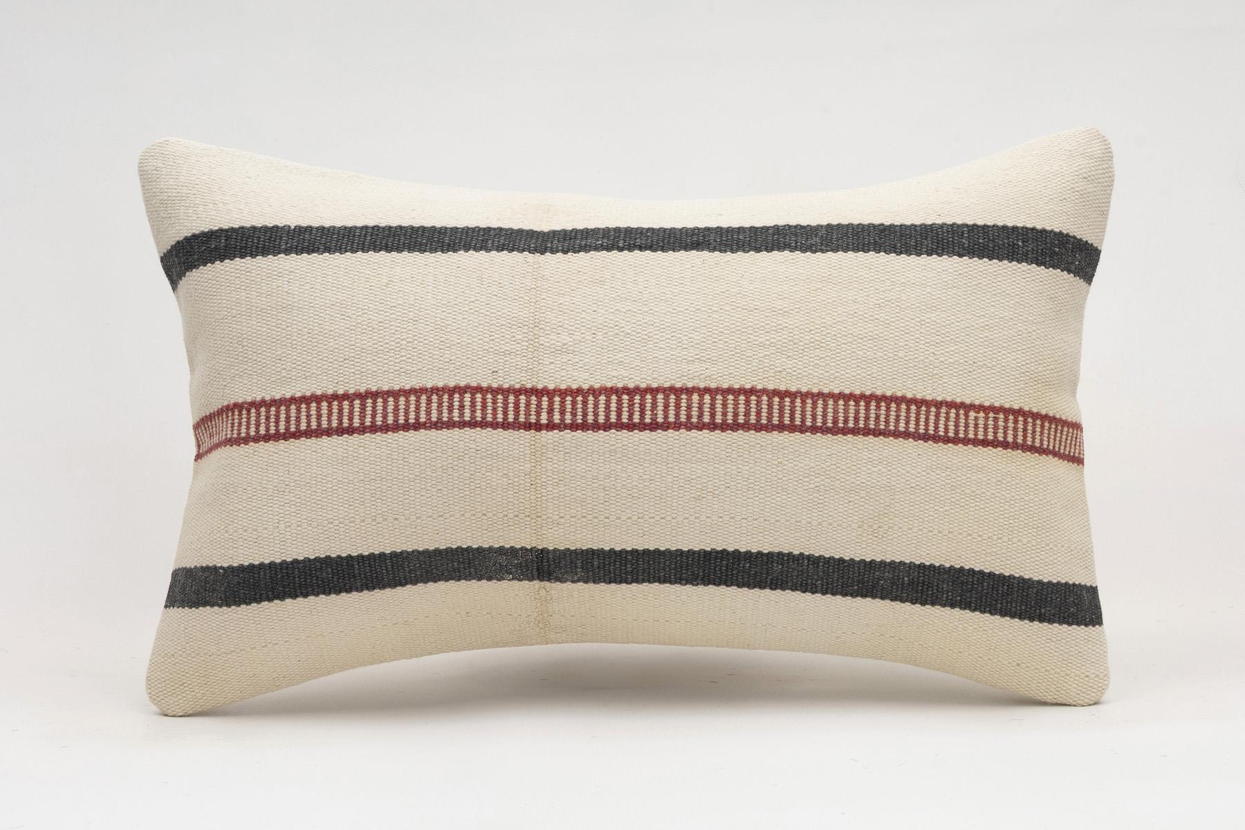 12x20 inches (30x50 cm) Kilim Pillow | KILIM WHOLESALE - Vintage Handmade Pillows - Vintage Handmade Kilim Rugs - It is 100% wool. Artistic and historical rugs. Old handwoven rugs. - Online hand woven rugs and kilim cushions sales. Shipping to a