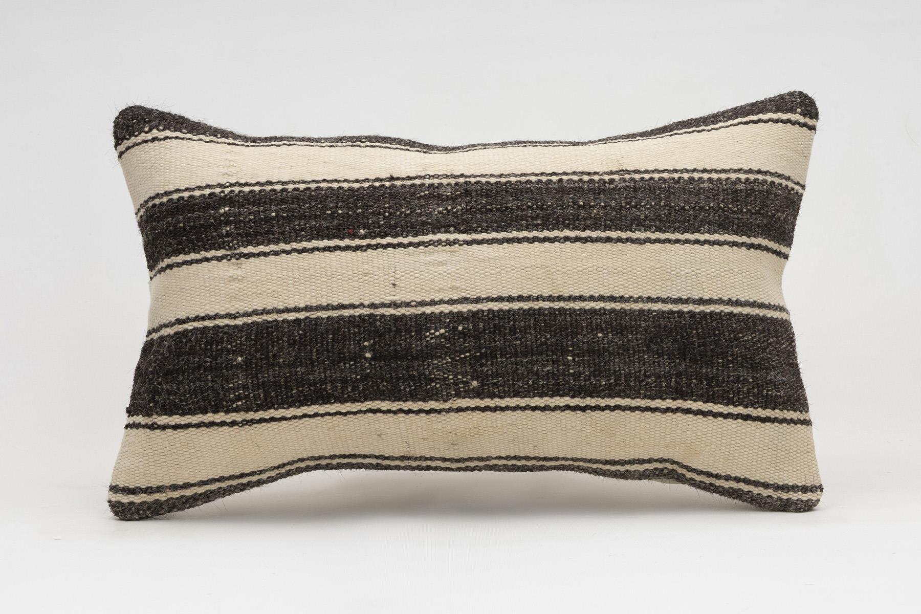12x20 inches (30x50 cm) Kilim Pillow | KILIM WHOLESALE - Vintage Handmade Pillows - Vintage Handmade Kilim Rugs - It is 100% wool. Artistic and historical rugs. Old handwoven rugs. - Online hand woven rugs and kilim cushions sales. Shipping to a
