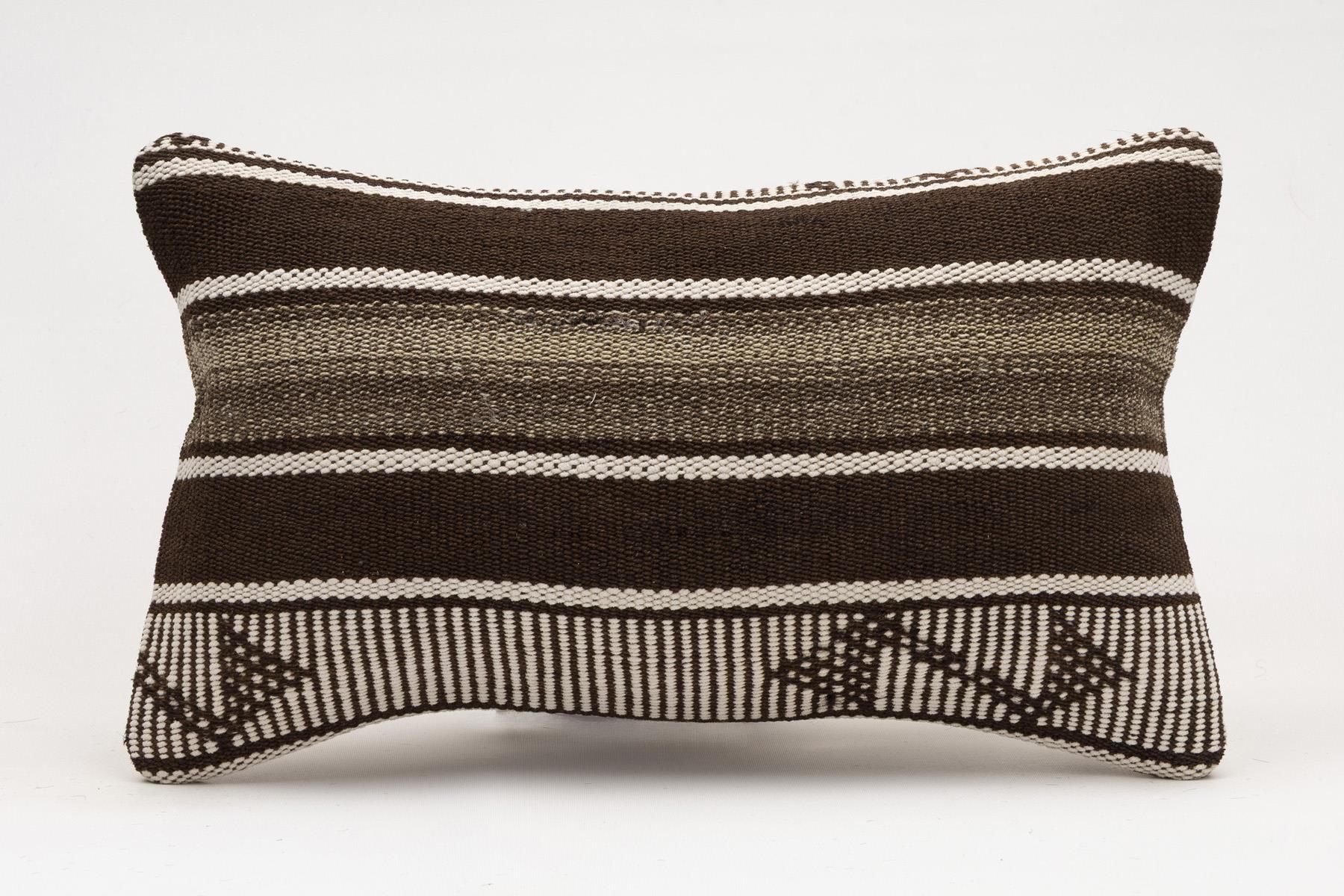 12x20 inches (30x50 cm) Kilim Pillow | KILIM WHOLESALE - Vintage Handmade Pillows - Vintage Handmade Kilim Rugs - It is 100% wool. Artistic and historical rugs. Old handwoven rugs. - Online hand woven rugs and kilim cushions sales. Shipping to a