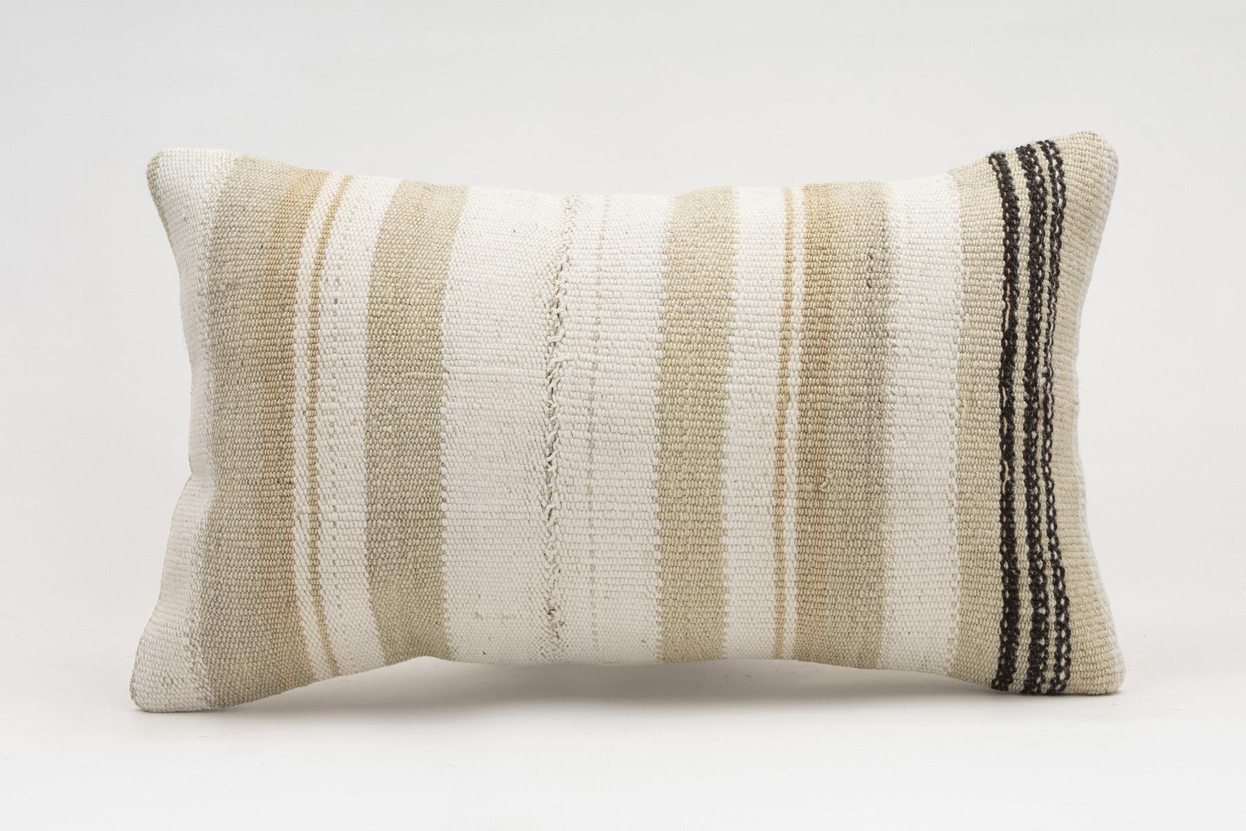 12x20 inches (30x50 cm) Kilim Pillow | KILIM WHOLESALE - Vintage Handmade Pillows - Vintage Handmade Kilim Rugs - It is 100% wool. Artistic and historical rugs. Old handwoven rugs. - Online hand woven rugs and kilim cushions sales. Shipping to a