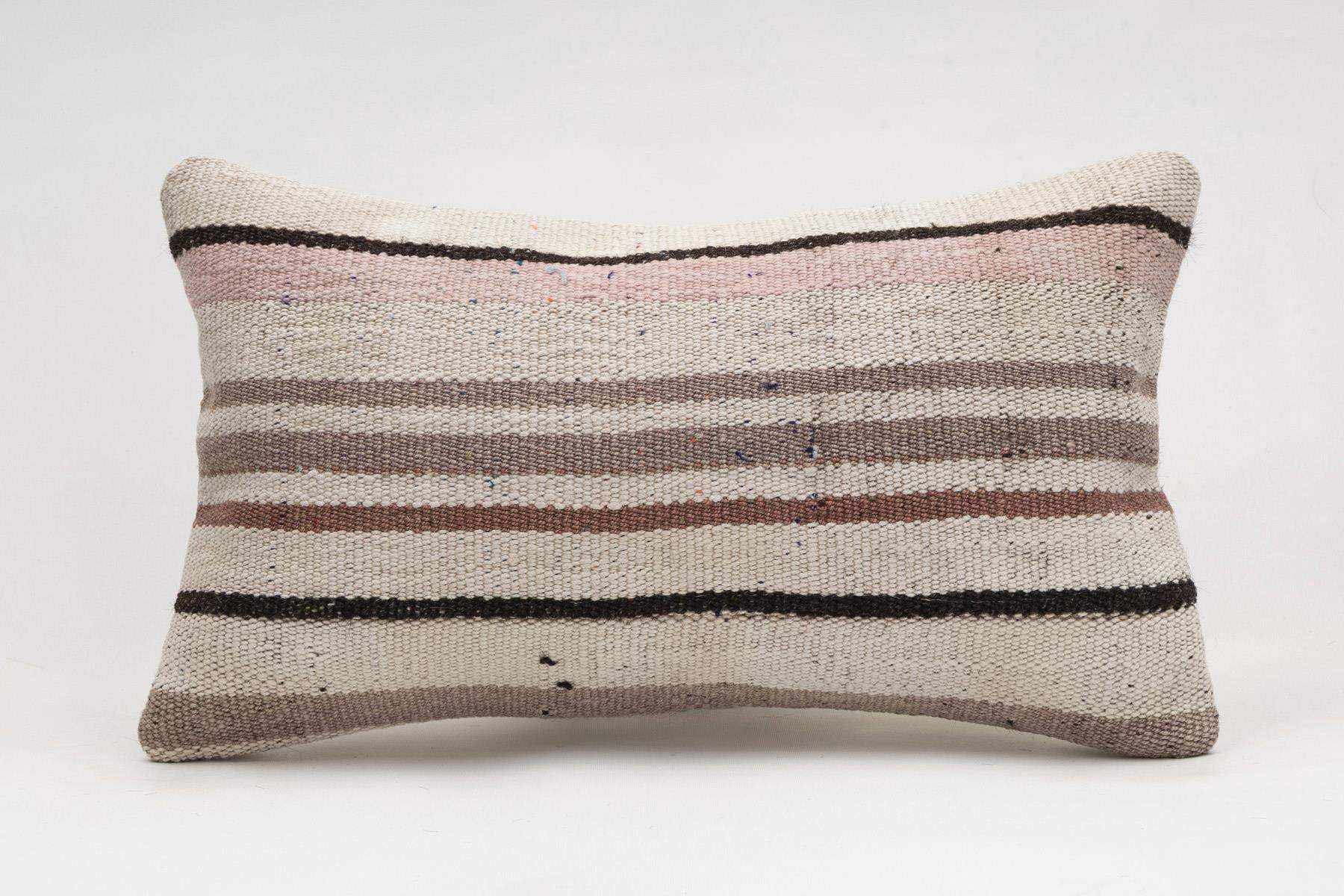 12x20 inches (30x50 cm) Kilim Pillow | KILIM WHOLESALE - Vintage Handmade Pillows - Vintage Handmade Kilim Rugs - It is 100% wool. Artistic and historical rugs. Old handwoven rugs. - Online hand woven rugs and kilim cushions sales. Shipping to a