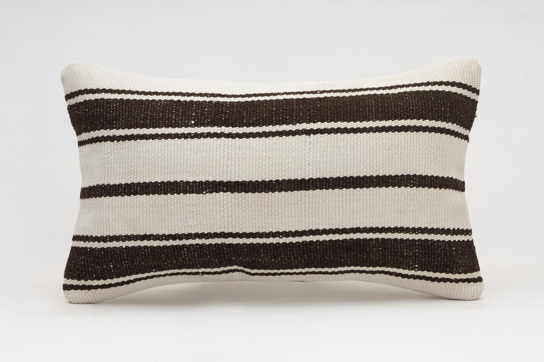 12x20 inches (30x50 cm) Kilim Pillow | KILIM WHOLESALE - Vintage Handmade Pillows - Vintage Handmade Kilim Rugs - It is 100% wool. Artistic and historical rugs. Old handwoven rugs. - Online hand woven rugs and kilim cushions sales. Shipping to a
