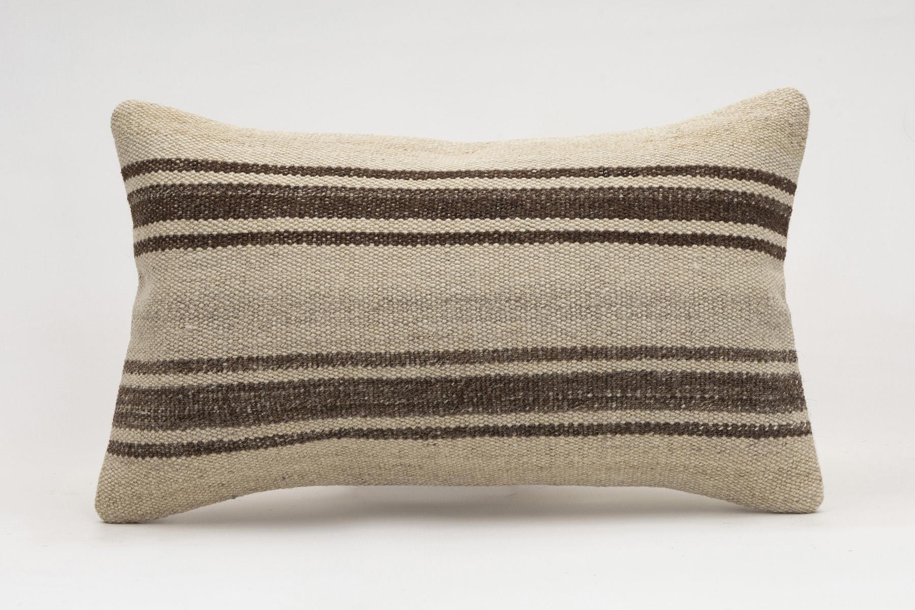12x20 inches (30x50 cm) Kilim Pillow | KILIM WHOLESALE - Vintage Handmade Pillows - Vintage Handmade Kilim Rugs - It is 100% wool. Artistic and historical rugs. Old handwoven rugs. - Online hand woven rugs and kilim cushions sales. Shipping to a