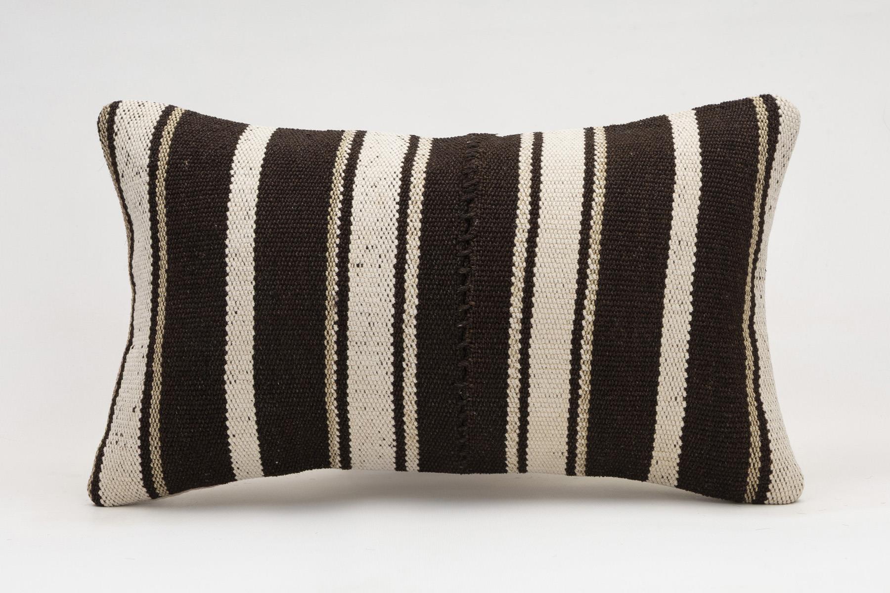 12x20 inches (30x50 cm) Kilim Pillow | KILIM WHOLESALE - Vintage Handmade Pillows - Vintage Handmade Kilim Rugs - It is 100% wool. Artistic and historical rugs. Old handwoven rugs. - Online hand woven rugs and kilim cushions sales. Shipping to a