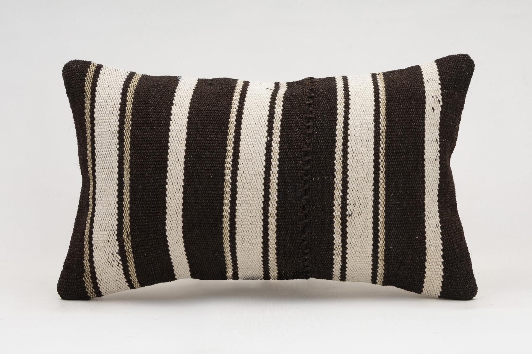 12x20 inches (30x50 cm) Kilim Pillow | KILIM WHOLESALE - Vintage Handmade Pillows - Vintage Handmade Kilim Rugs - It is 100% wool. Artistic and historical rugs. Old handwoven rugs. - Online hand woven rugs and kilim cushions sales. Shipping to a