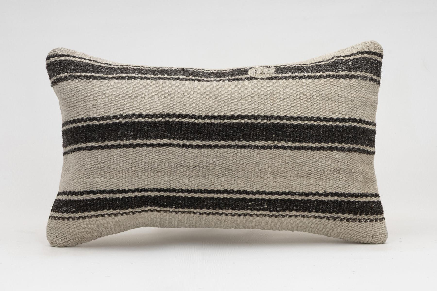 12x20 inches (30x50 cm) Kilim Pillow | KILIM WHOLESALE - Vintage Handmade Pillows - Vintage Handmade Kilim Rugs - It is 100% wool. Artistic and historical rugs. Old handwoven rugs. - Online hand woven rugs and kilim cushions sales. Shipping to a