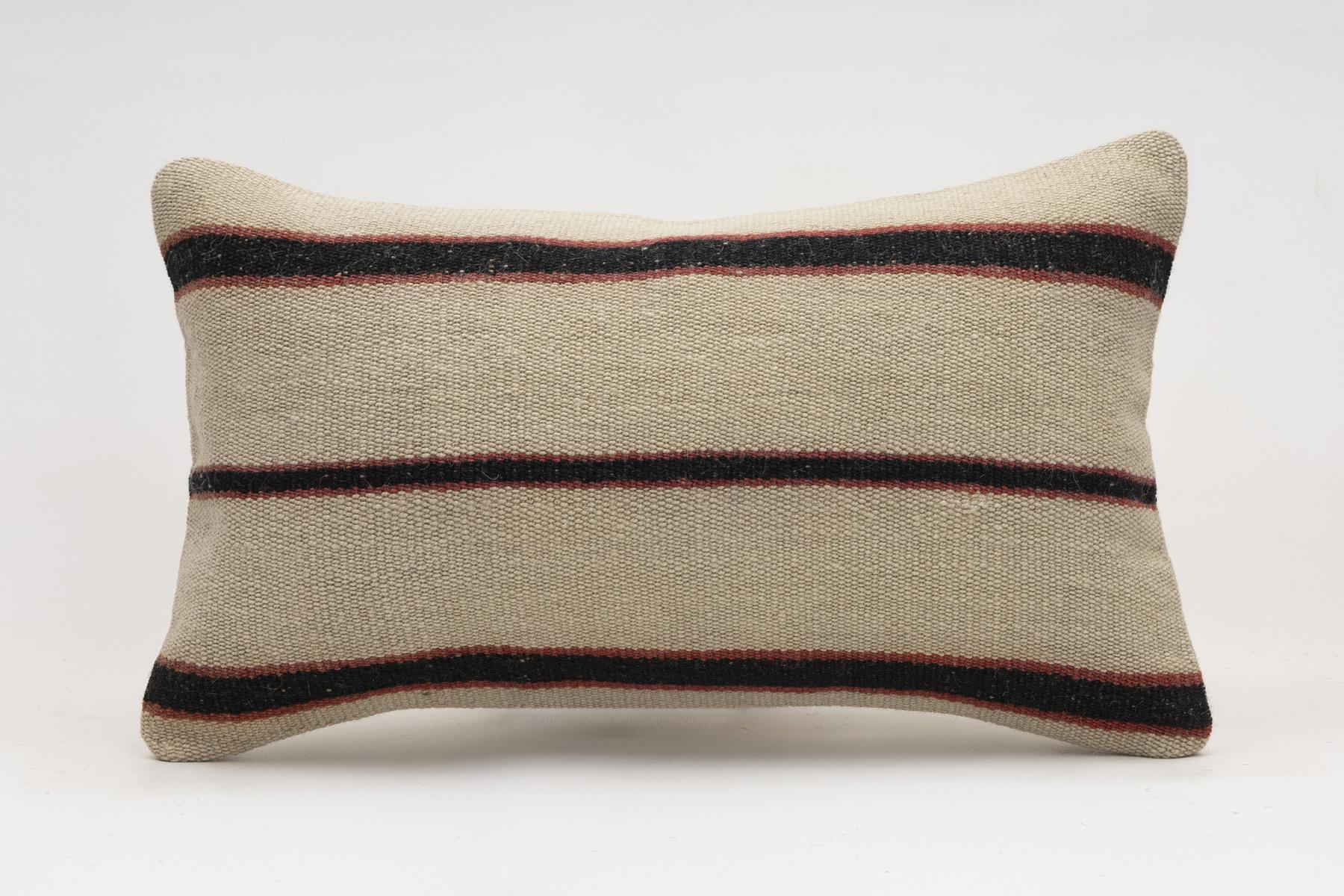 12x20 inches (30x50 cm) Kilim Pillow | KILIM WHOLESALE - Vintage Handmade Pillows - Vintage Handmade Kilim Rugs - It is 100% wool. Artistic and historical rugs. Old handwoven rugs. - Online hand woven rugs and kilim cushions sales. Shipping to a