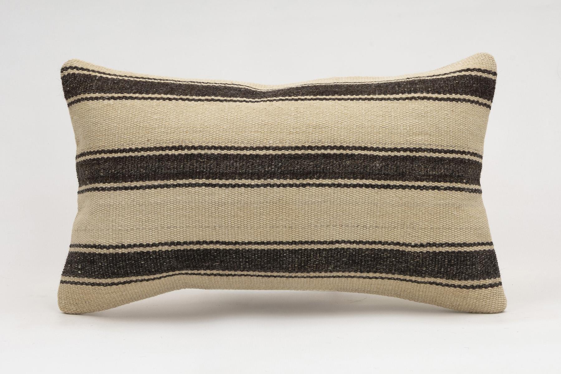 12x20 inches (30x50 cm) Kilim Pillow | KILIM WHOLESALE - Vintage Handmade Pillows - Vintage Handmade Kilim Rugs - It is 100% wool. Artistic and historical rugs. Old handwoven rugs. - Online hand woven rugs and kilim cushions sales. Shipping to a