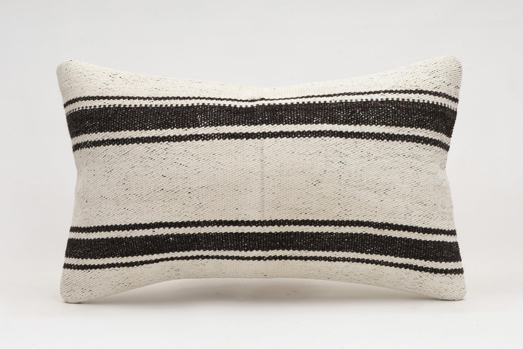 12x20 inches (30x50 cm) Kilim Pillow | KILIM WHOLESALE - Vintage Handmade Pillows - Vintage Handmade Kilim Rugs - It is 100% wool. Artistic and historical rugs. Old handwoven rugs. - Online hand woven rugs and kilim cushions sales. Shipping to a