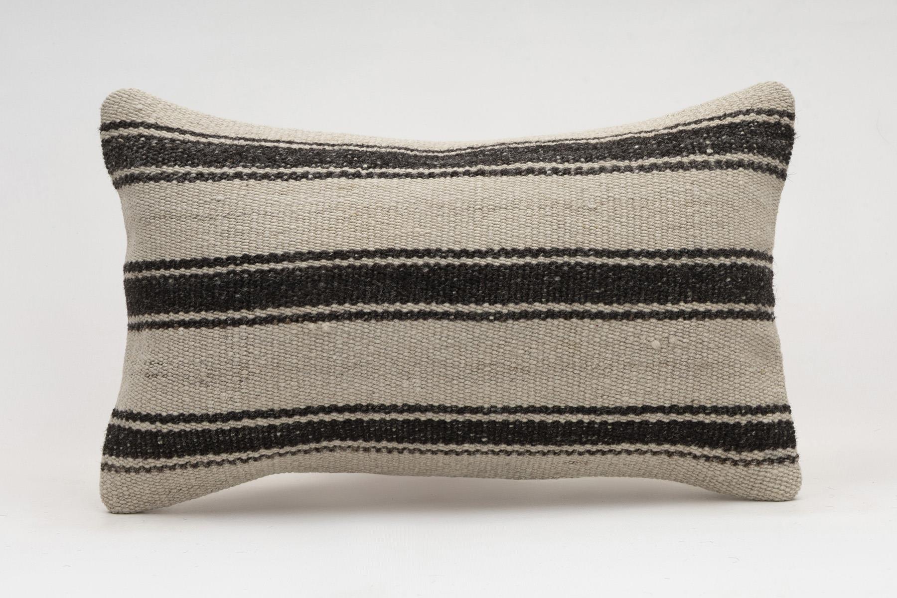 12x20 inches (30x50 cm) Kilim Pillow | KILIM WHOLESALE - Vintage Handmade Pillows - Vintage Handmade Kilim Rugs - It is 100% wool. Artistic and historical rugs. Old handwoven rugs. - Online hand woven rugs and kilim cushions sales. Shipping to a