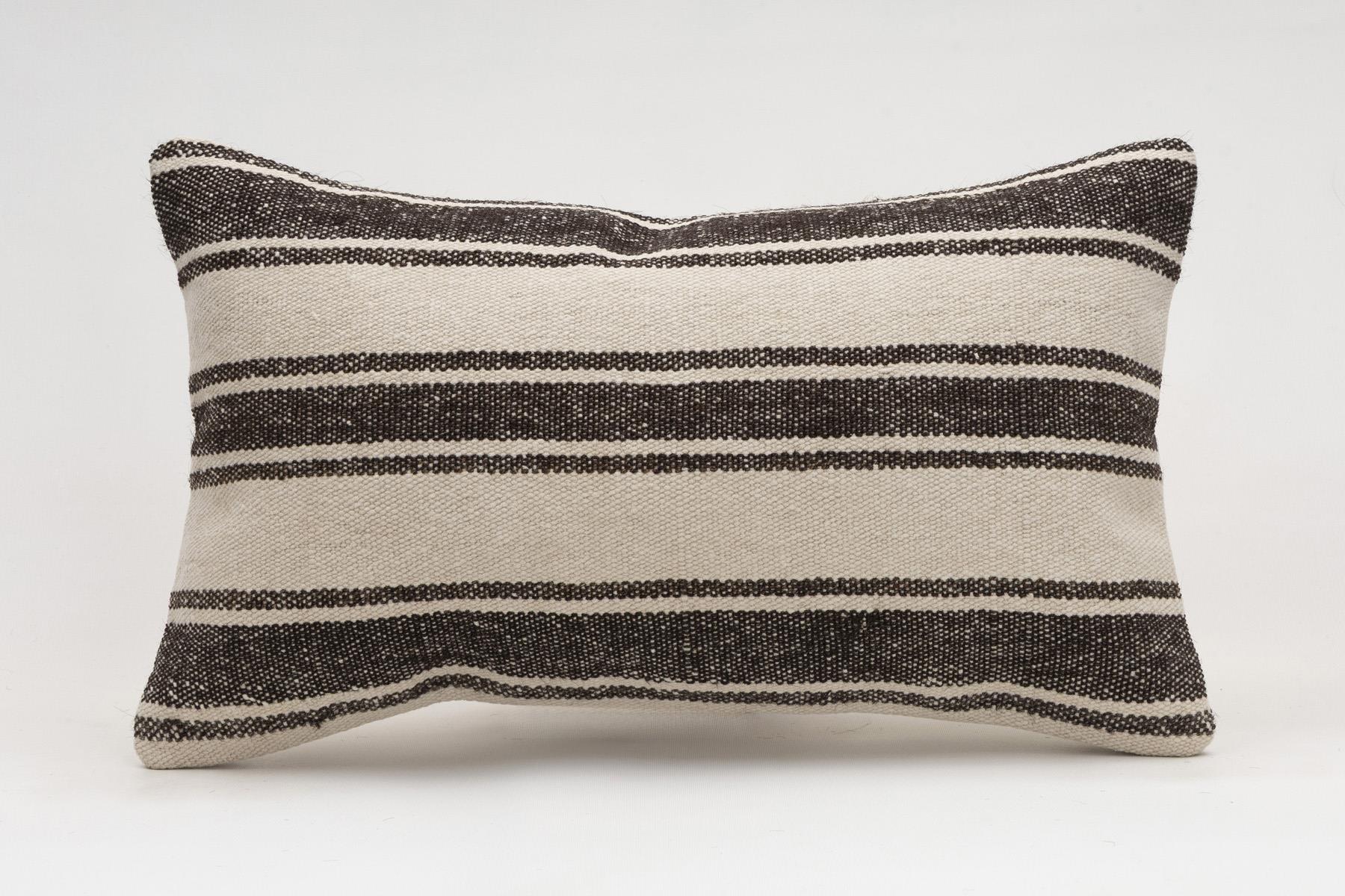 12x20 inches (30x50 cm) Kilim Pillow | KILIM WHOLESALE - Vintage Handmade Pillows - Vintage Handmade Kilim Rugs - It is 100% wool. Artistic and historical rugs. Old handwoven rugs. - Online hand woven rugs and kilim cushions sales. Shipping to a