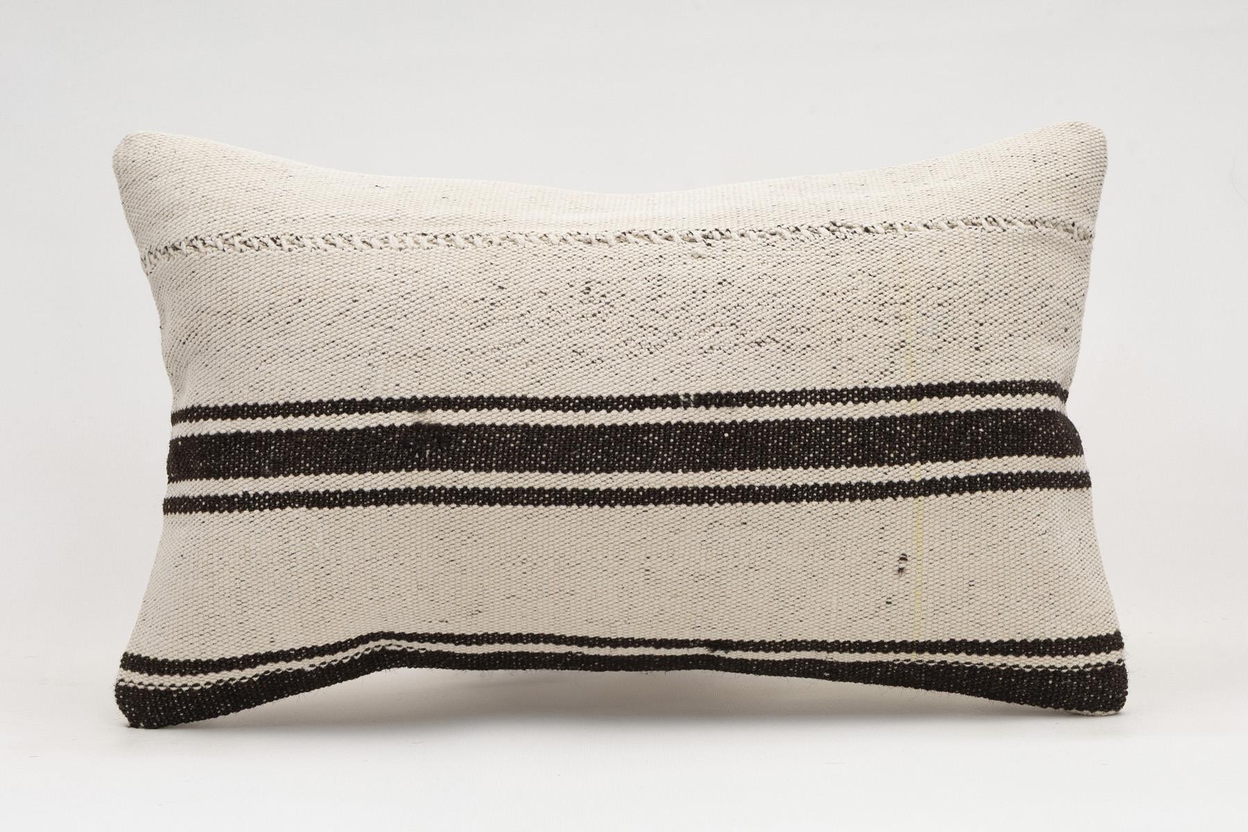 12x20 inches (30x50 cm) Kilim Pillow | KILIM WHOLESALE - Vintage Handmade Pillows - Vintage Handmade Kilim Rugs - It is 100% wool. Artistic and historical rugs. Old handwoven rugs. - Online hand woven rugs and kilim cushions sales. Shipping to a