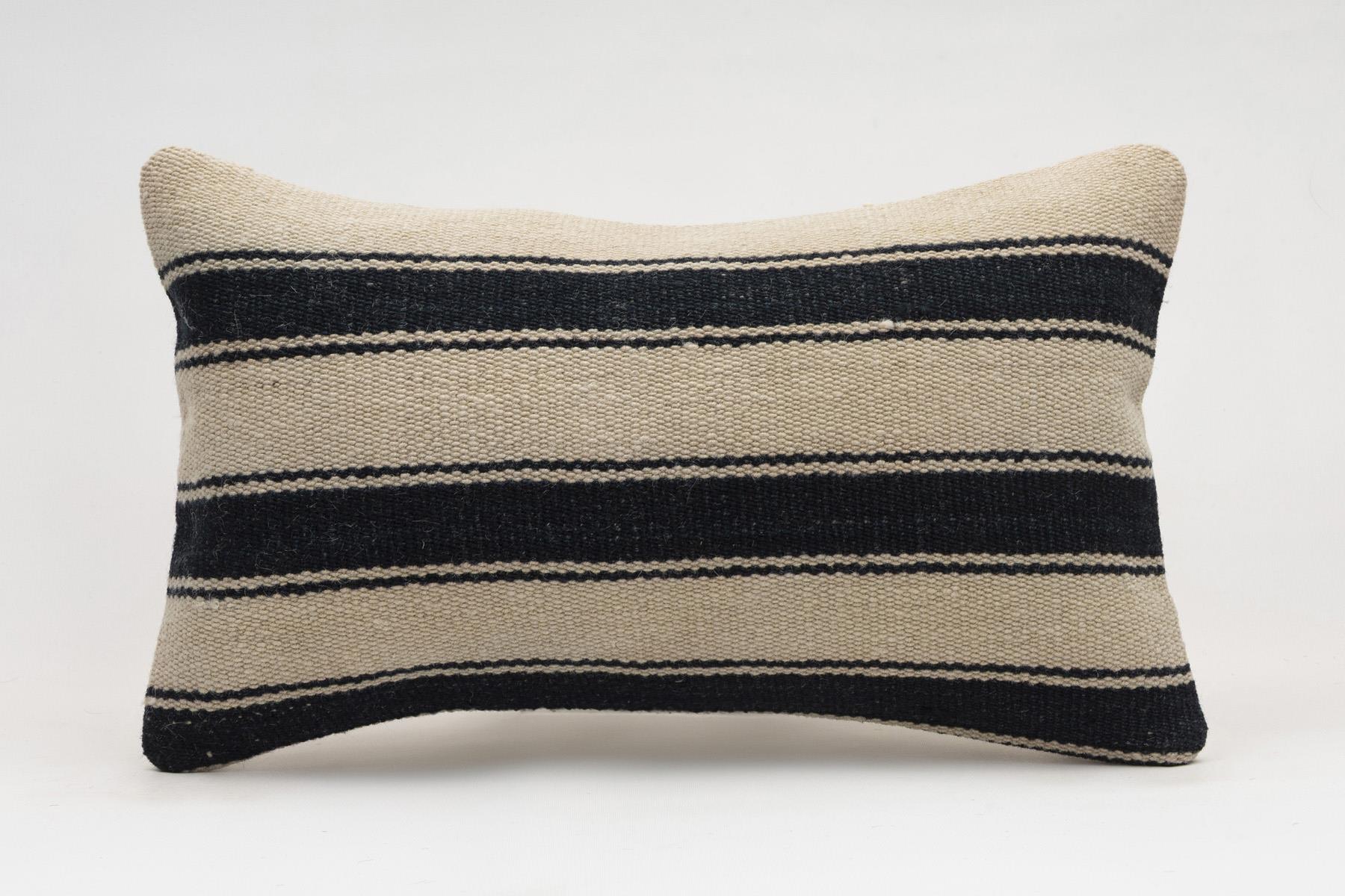 12x20 inches (30x50 cm) Kilim Pillow | KILIM WHOLESALE - Vintage Handmade Pillows - Vintage Handmade Kilim Rugs - It is 100% wool. Artistic and historical rugs. Old handwoven rugs. - Online hand woven rugs and kilim cushions sales. Shipping to a