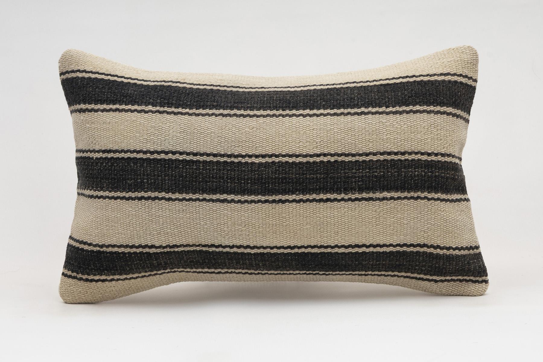12x20 inches (30x50 cm) Kilim Pillow | KILIM WHOLESALE - Vintage Handmade Pillows - Vintage Handmade Kilim Rugs - It is 100% wool. Artistic and historical rugs. Old handwoven rugs. - Online hand woven rugs and kilim cushions sales. Shipping to a