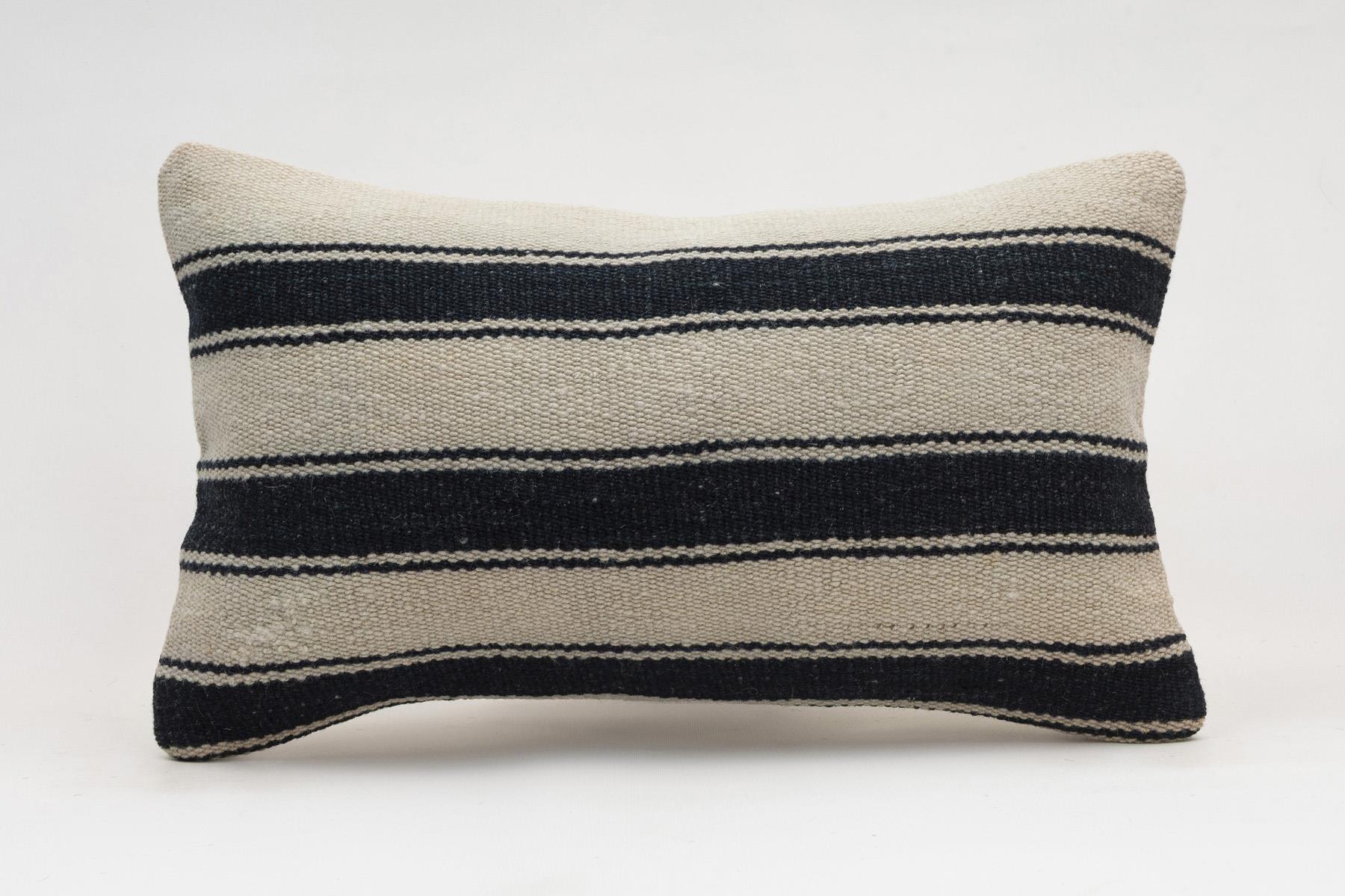 12x20 inches (30x50 cm) Kilim Pillow | KILIM WHOLESALE - Vintage Handmade Pillows - Vintage Handmade Kilim Rugs - It is 100% wool. Artistic and historical rugs. Old handwoven rugs. - Online hand woven rugs and kilim cushions sales. Shipping to a
