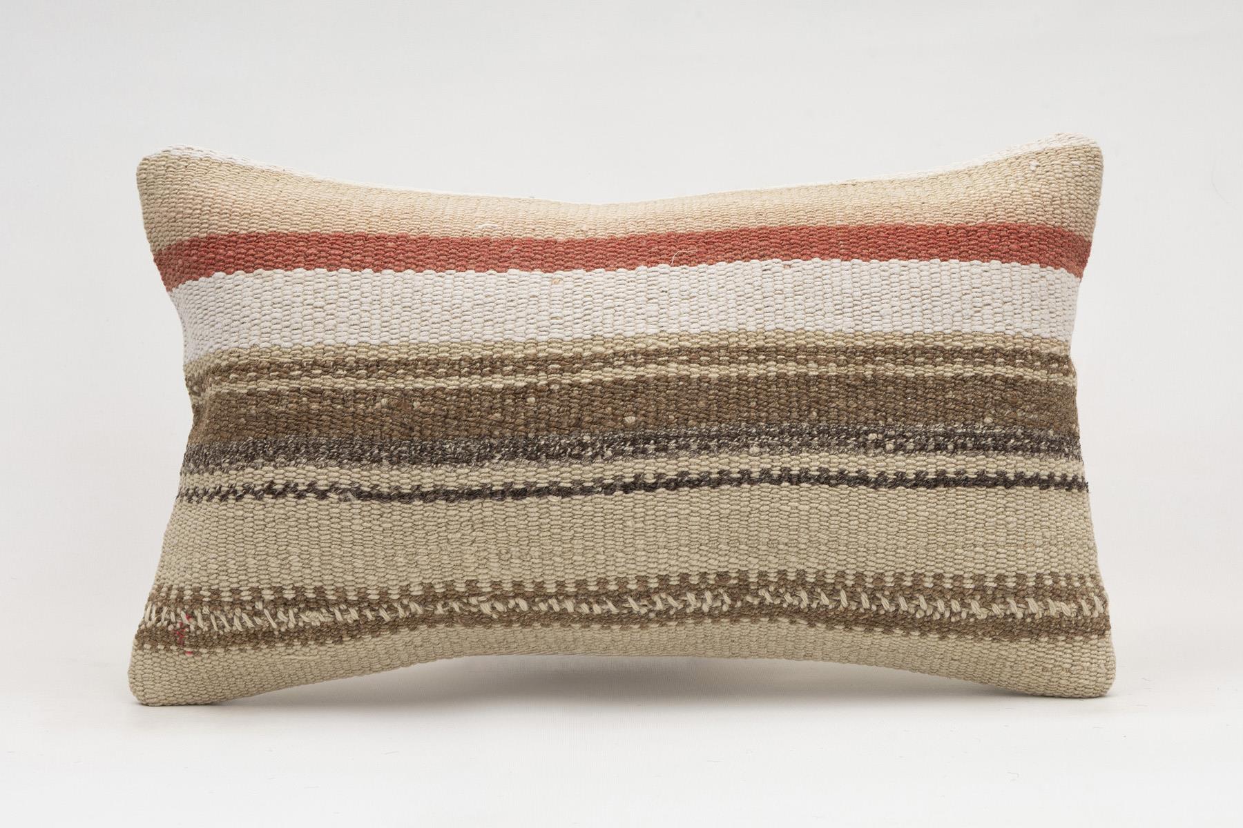 12x20 inches (30x50 cm) Kilim Pillow | KILIM WHOLESALE - Vintage Handmade Pillows - Vintage Handmade Kilim Rugs - It is 100% wool. Artistic and historical rugs. Old handwoven rugs. - Online hand woven rugs and kilim cushions sales. Shipping to a