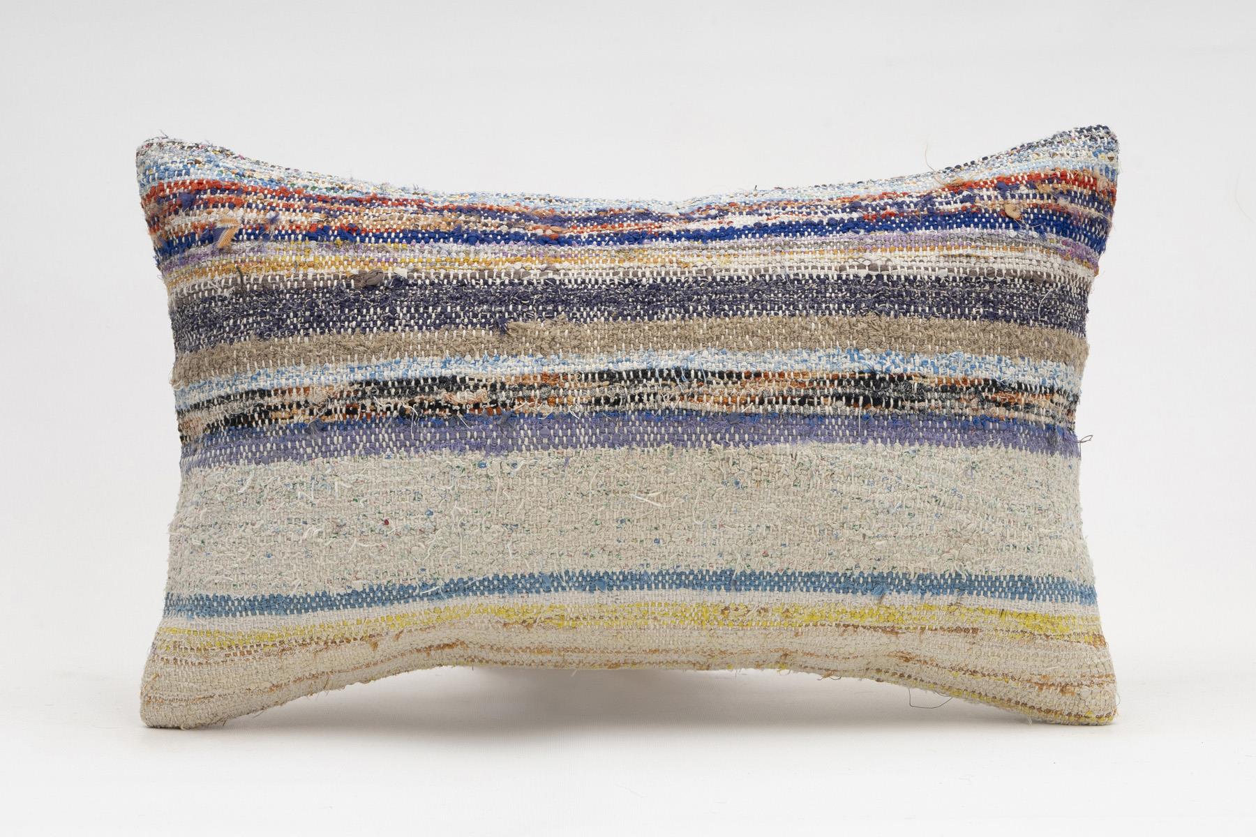 12x20 inches (30x50 cm) Kilim Pillow | KILIM WHOLESALE - Vintage Handmade Pillows - Vintage Handmade Kilim Rugs - It is 100% wool. Artistic and historical rugs. Old handwoven rugs. - Online hand woven rugs and kilim cushions sales. Shipping to a