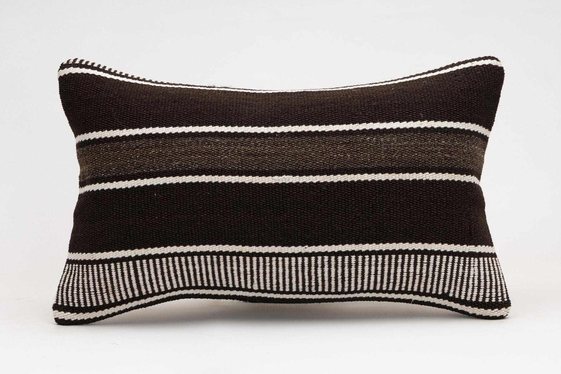 12x20 inches (30x50 cm) Kilim Pillow | KILIM WHOLESALE - Vintage Handmade Pillows - Vintage Handmade Kilim Rugs - It is 100% wool. Artistic and historical rugs. Old handwoven rugs. - Online hand woven rugs and kilim cushions sales. Shipping to a