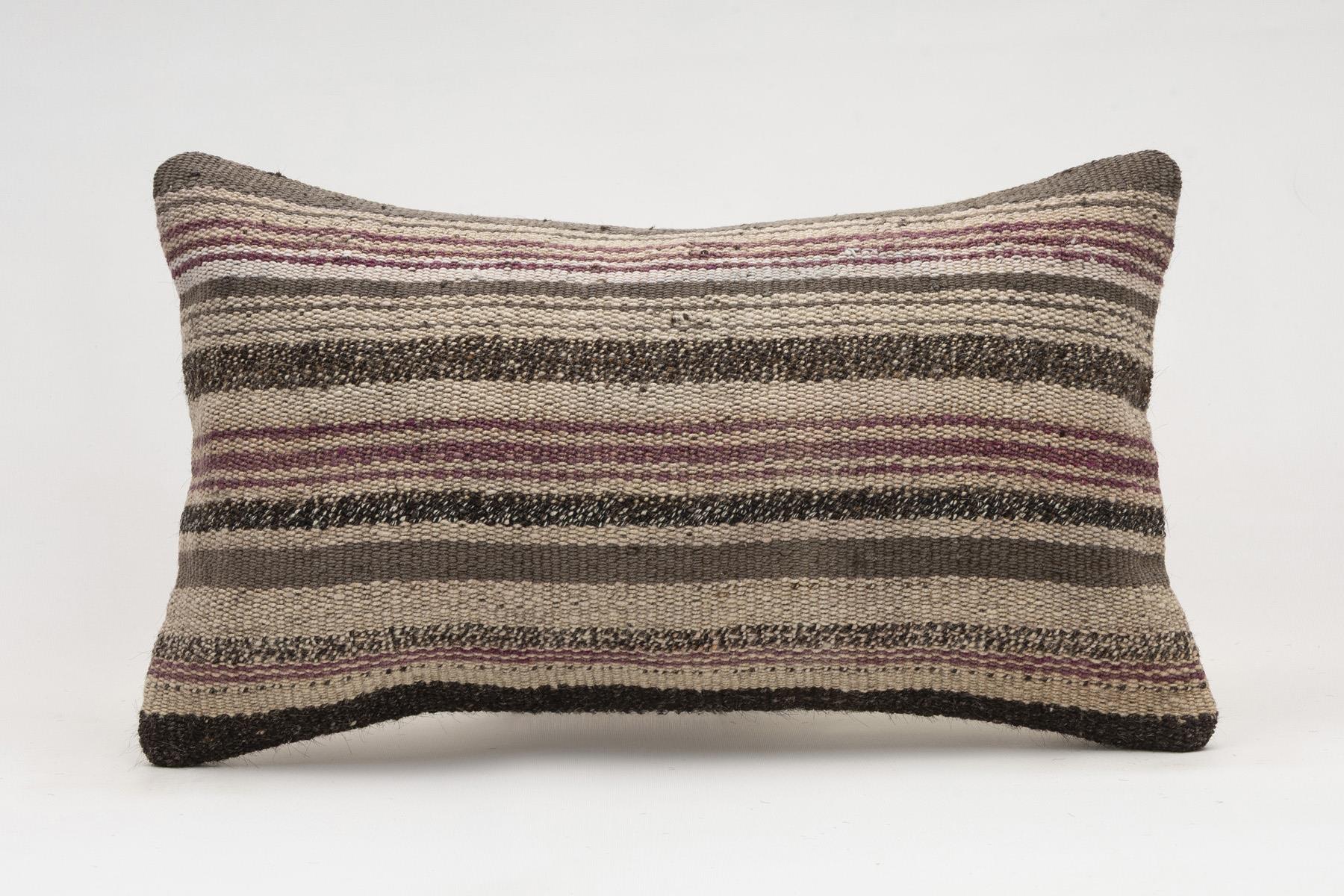 12x20 inches (30x50 cm) Kilim Pillow | KILIM WHOLESALE - Vintage Handmade Pillows - Vintage Handmade Kilim Rugs - It is 100% wool. Artistic and historical rugs. Old handwoven rugs. - Online hand woven rugs and kilim cushions sales. Shipping to a