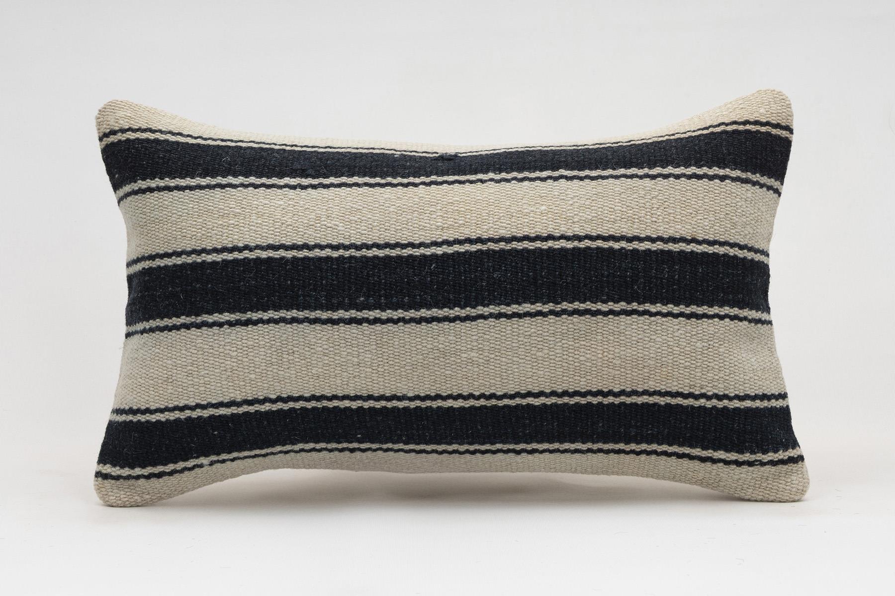 12x20 inches (30x50 cm) Kilim Pillow | KILIM WHOLESALE - Vintage Handmade Pillows - Vintage Handmade Kilim Rugs - It is 100% wool. Artistic and historical rugs. Old handwoven rugs. - Online hand woven rugs and kilim cushions sales. Shipping to a