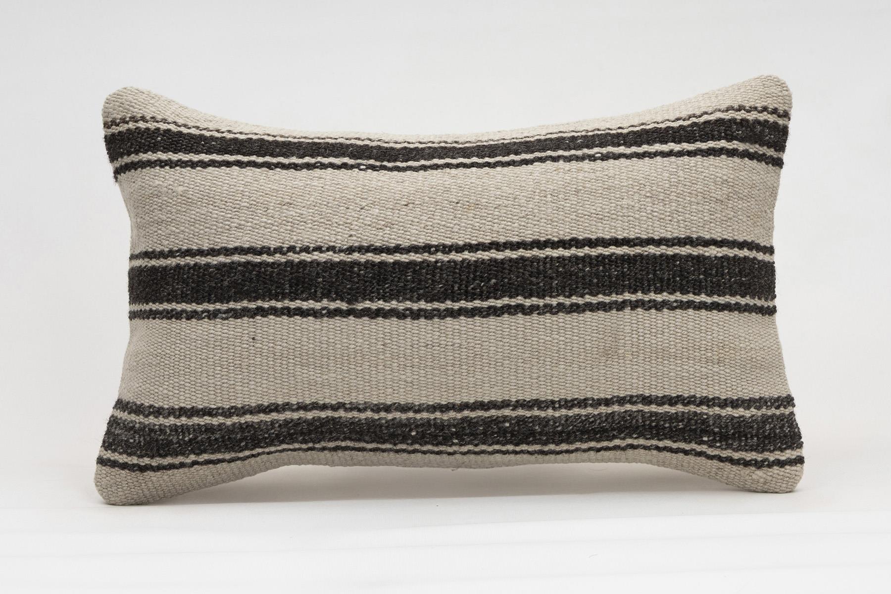12x20 inches (30x50 cm) Kilim Pillow | KILIM WHOLESALE - Vintage Handmade Pillows - Vintage Handmade Kilim Rugs - It is 100% wool. Artistic and historical rugs. Old handwoven rugs. - Online hand woven rugs and kilim cushions sales. Shipping to a
