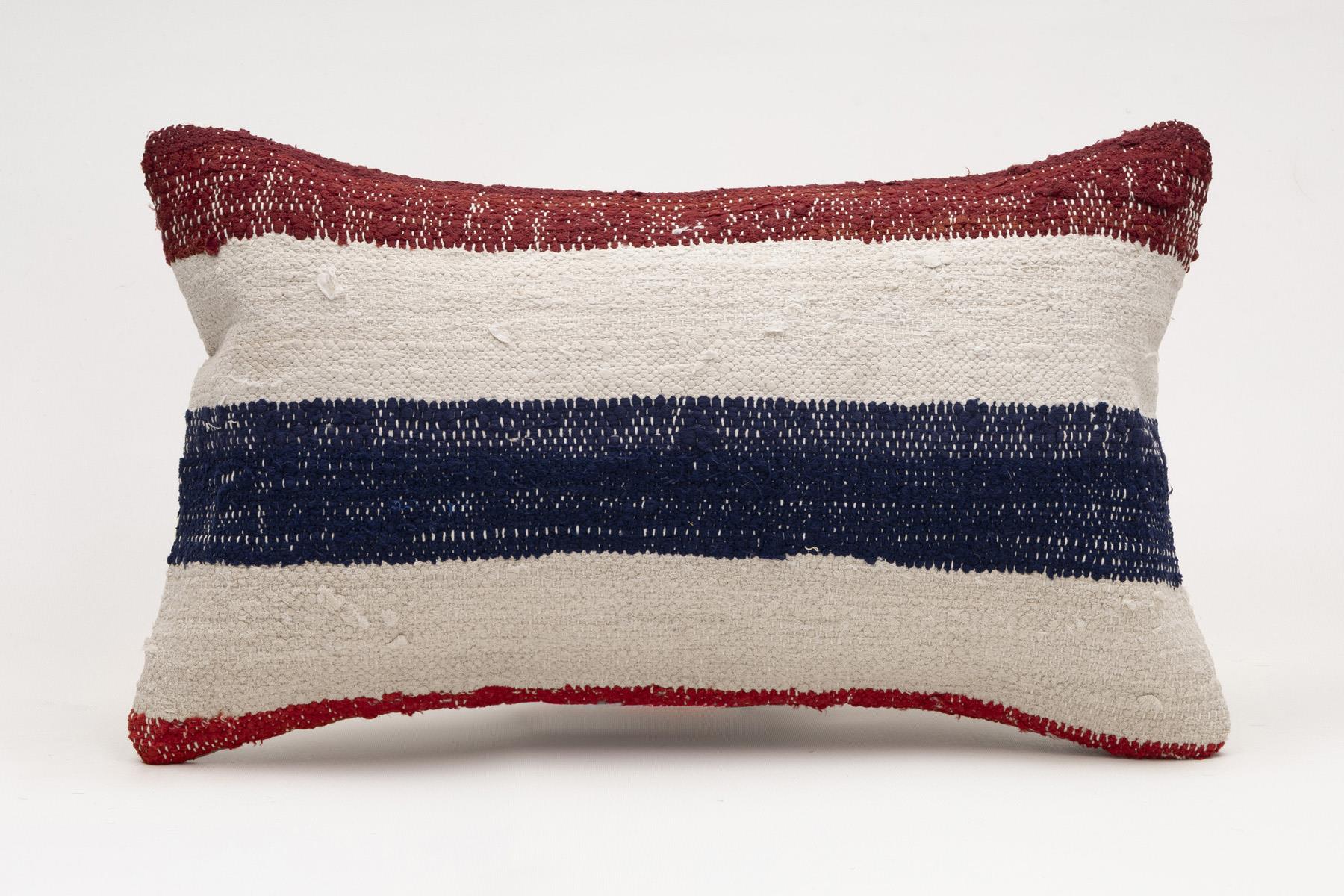 12x20 inches (30x50 cm) Kilim Pillow | KILIM WHOLESALE - Vintage Handmade Pillows - Vintage Handmade Kilim Rugs - It is 100% wool. Artistic and historical rugs. Old handwoven rugs. - Online hand woven rugs and kilim cushions sales. Shipping to a