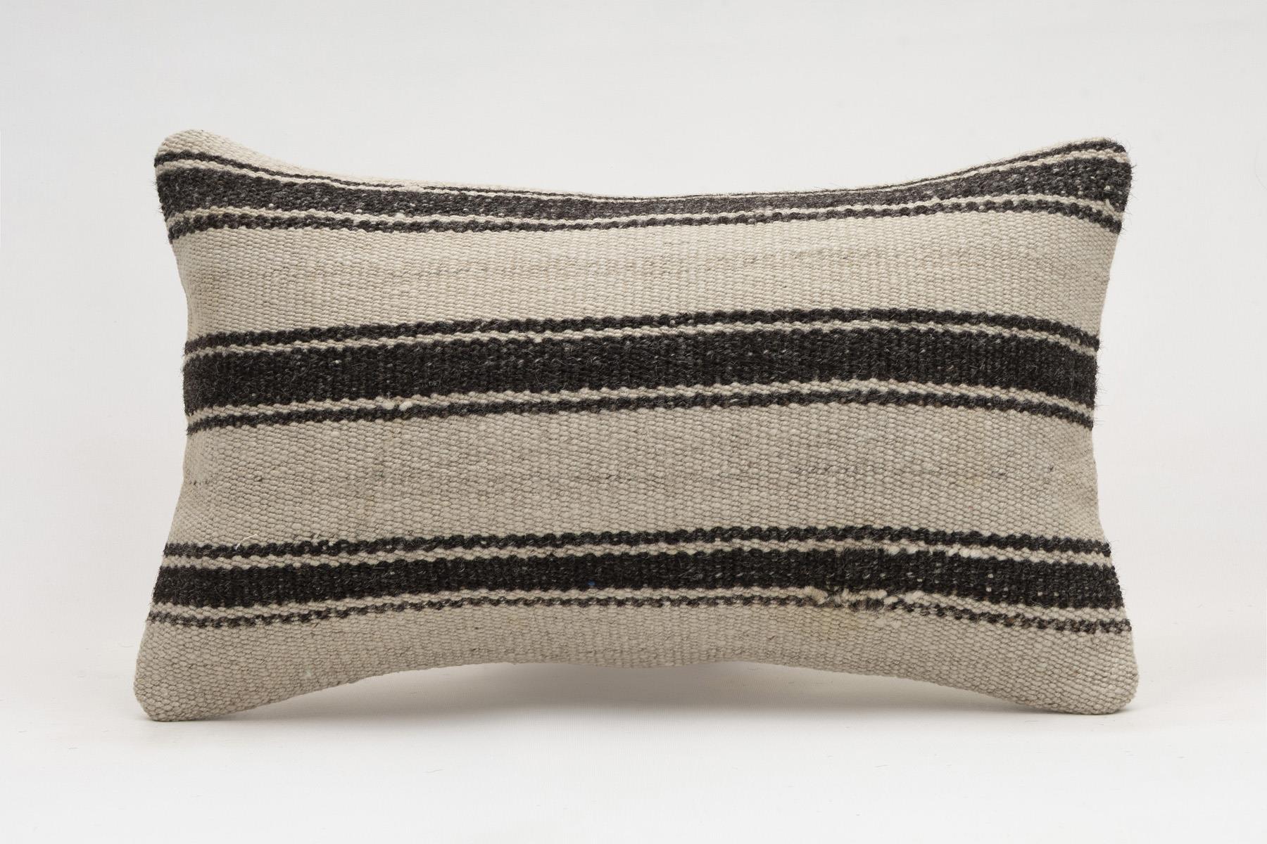 12x20 inches (30x50 cm) Kilim Pillow | KILIM WHOLESALE - Vintage Handmade Pillows - Vintage Handmade Kilim Rugs - It is 100% wool. Artistic and historical rugs. Old handwoven rugs. - Online hand woven rugs and kilim cushions sales. Shipping to a