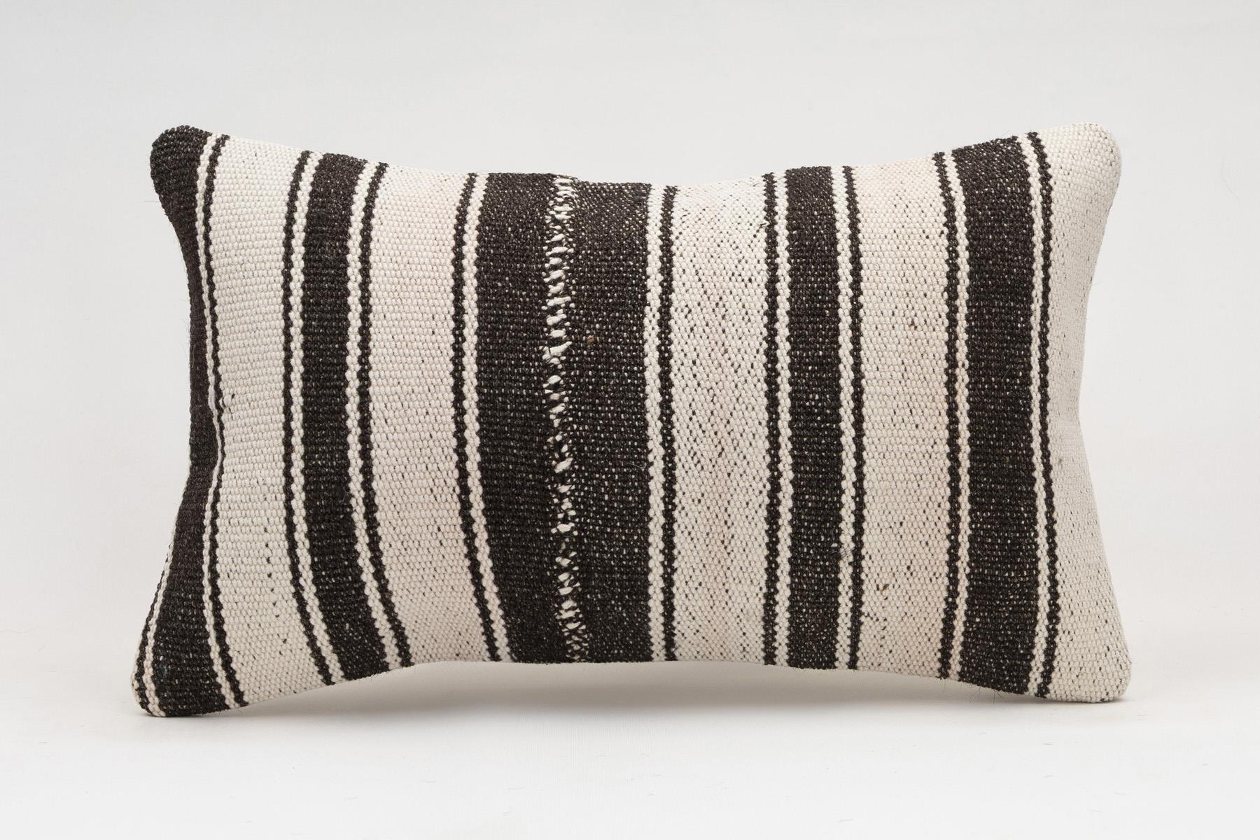 12x20 inches (30x50 cm) Kilim Pillow | KILIM WHOLESALE - Vintage Handmade Pillows - Vintage Handmade Kilim Rugs - It is 100% wool. Artistic and historical rugs. Old handwoven rugs. - Online hand woven rugs and kilim cushions sales. Shipping to a