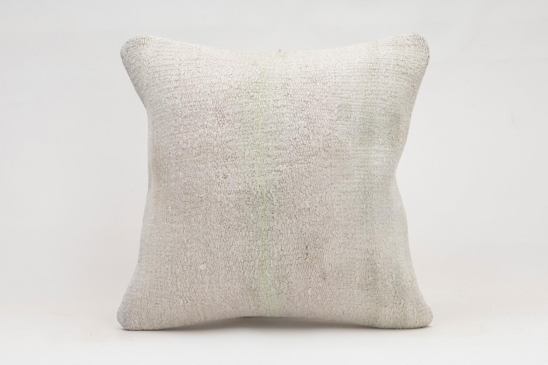 16x16 inches (40x40 cm) Kilim Pillow | KILIM WHOLESALE - Vintage Handmade Pillows - Vintage Handmade Kilim Rugs - It is 100% wool. Artistic and historical rugs. Old handwoven rugs. - Online hand woven rugs and kilim cushions sales. Shipping to a