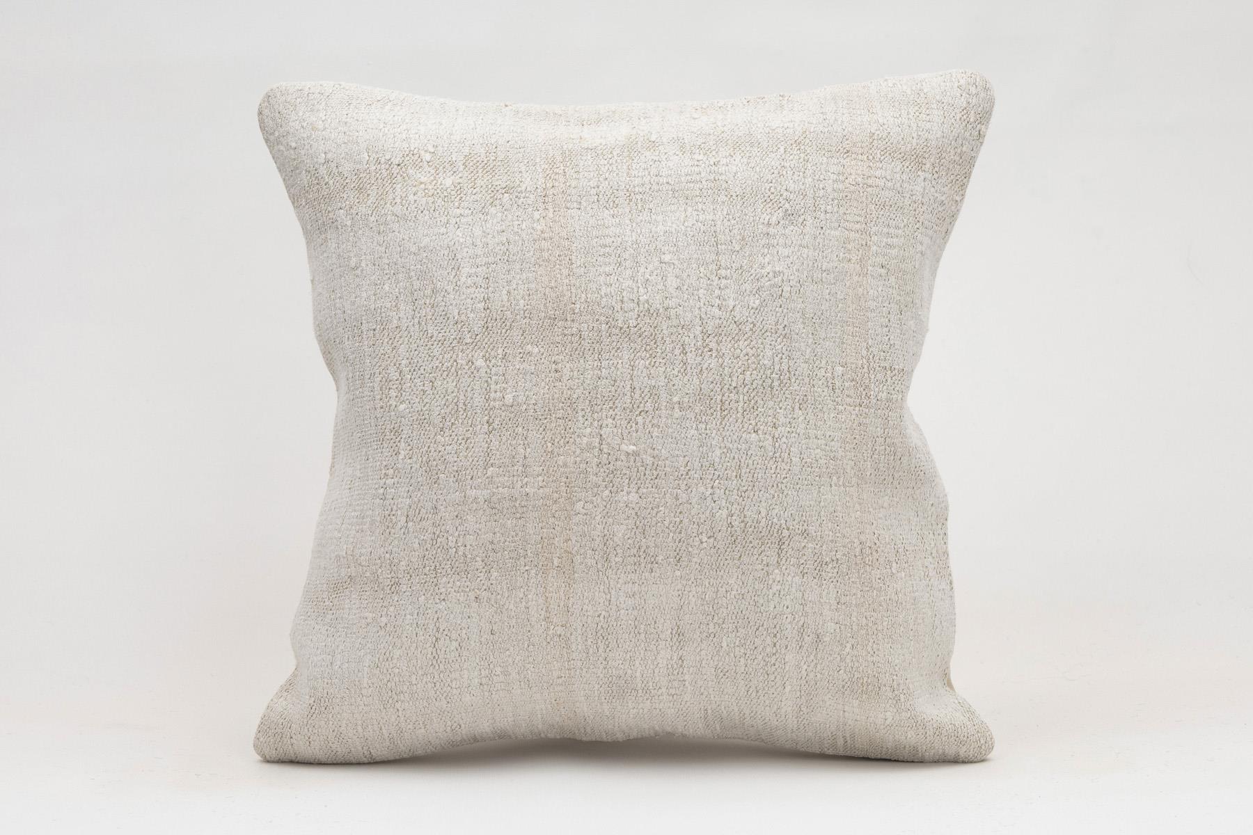 16x16 inches (40x40 cm) Kilim Pillow | KILIM WHOLESALE - Vintage Handmade Pillows - Vintage Handmade Kilim Rugs - It is 100% wool. Artistic and historical rugs. Old handwoven rugs. - Online hand woven rugs and kilim cushions sales. Shipping to a