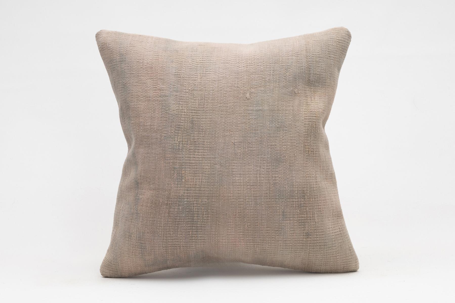 16x16 inches (40x40 cm) Kilim Pillow | KILIM WHOLESALE - Vintage Handmade Pillows - Vintage Handmade Kilim Rugs - It is 100% wool. Artistic and historical rugs. Old handwoven rugs. - Online hand woven rugs and kilim cushions sales. Shipping to a