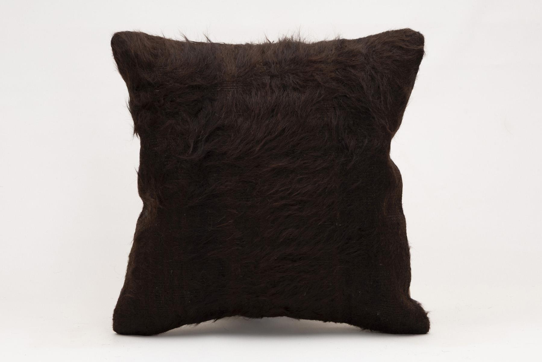 16x16 inches (40x40 cm) Kilim Pillow | KILIM WHOLESALE - Vintage Handmade Pillows - Vintage Handmade Kilim Rugs - It is 100% wool. Artistic and historical rugs. Old handwoven rugs. - Online hand woven rugs and kilim cushions sales. Shipping to a