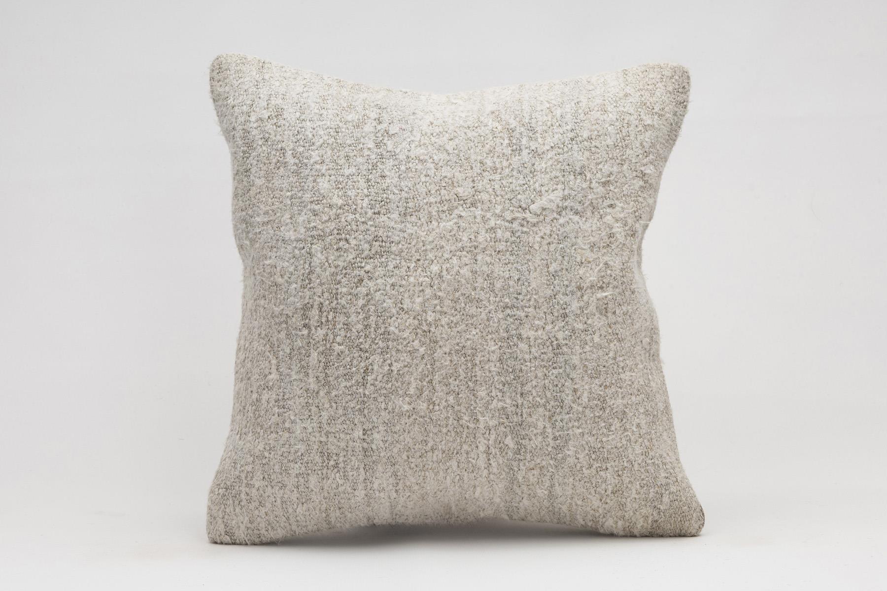 16x16 inches (40x40 cm) Kilim Pillow | KILIM WHOLESALE - Vintage Handmade Pillows - Vintage Handmade Kilim Rugs - It is 100% wool. Artistic and historical rugs. Old handwoven rugs. - Online hand woven rugs and kilim cushions sales. Shipping to a