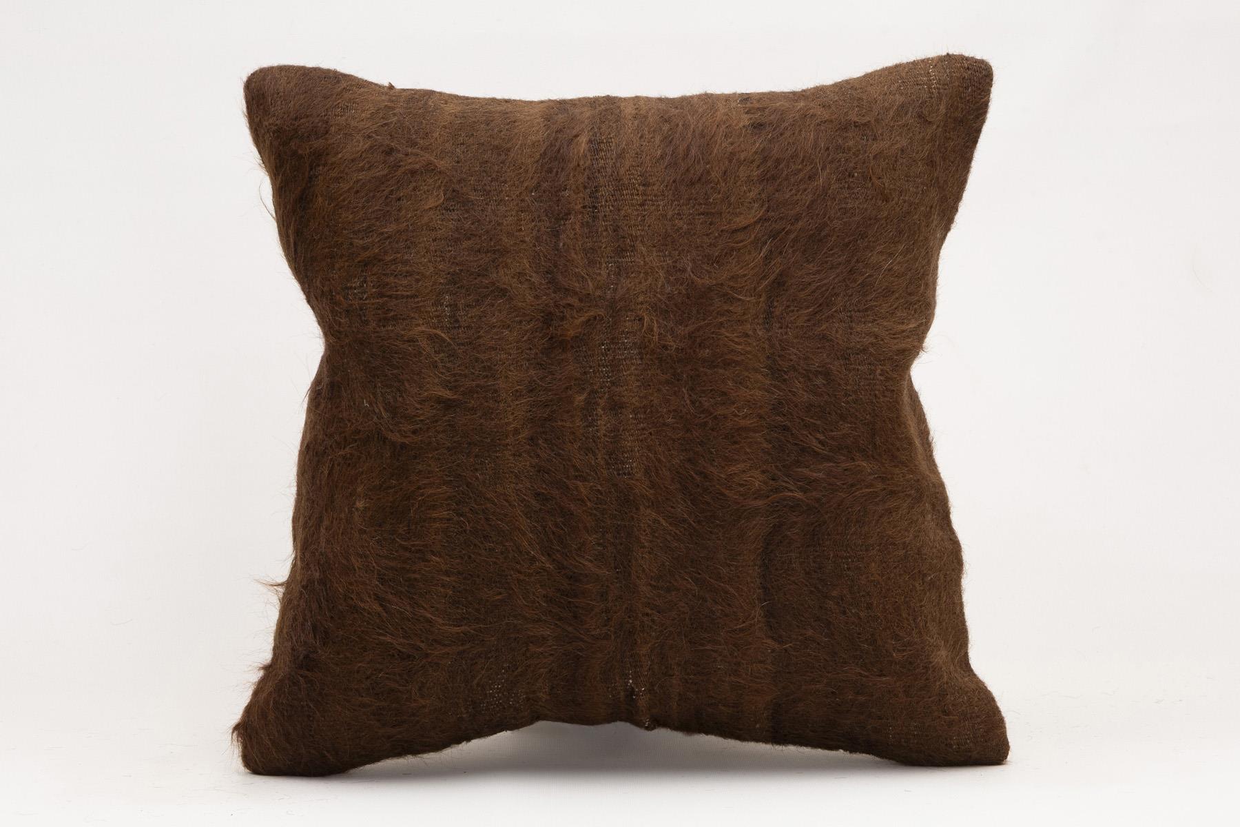 16x16 inches (40x40 cm) Kilim Pillow | KILIM WHOLESALE - Vintage Handmade Pillows - Vintage Handmade Kilim Rugs - It is 100% wool. Artistic and historical rugs. Old handwoven rugs. - Online hand woven rugs and kilim cushions sales. Shipping to a