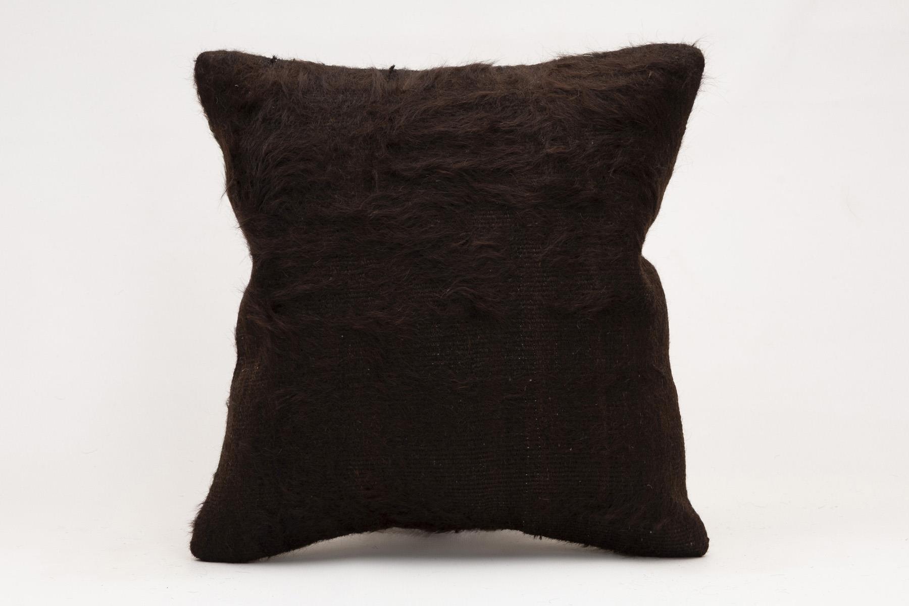 16x16 inches (40x40 cm) Kilim Pillow | KILIM WHOLESALE - Vintage Handmade Pillows - Vintage Handmade Kilim Rugs - It is 100% wool. Artistic and historical rugs. Old handwoven rugs. - Online hand woven rugs and kilim cushions sales. Shipping to a