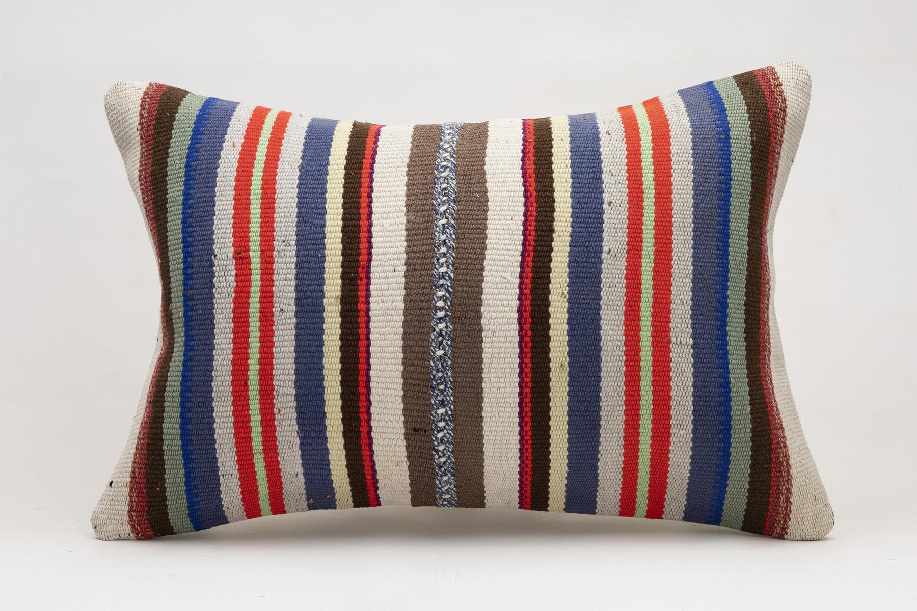 16x24 inches (40x60 cm) Kilim Pillow | KILIM WHOLESALE - Vintage Handmade Pillows - Vintage Handmade Kilim Rugs - It is 100% wool. Artistic and historical rugs. Old handwoven rugs. - Online hand woven rugs and kilim cushions sales. Shipping to a